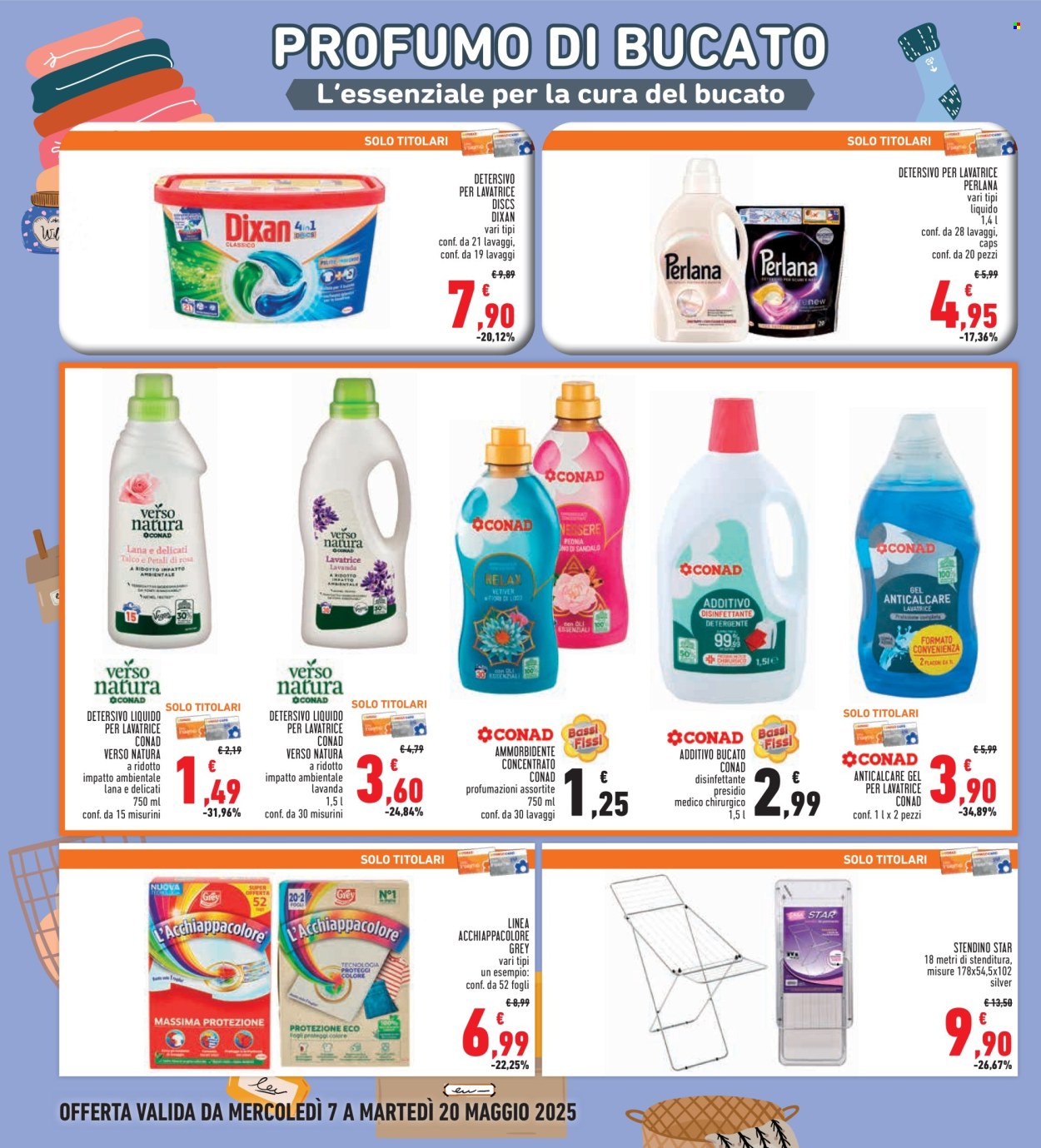 Volantino Conad - 7/5/2025 - 20/5/2025. Pagina 1