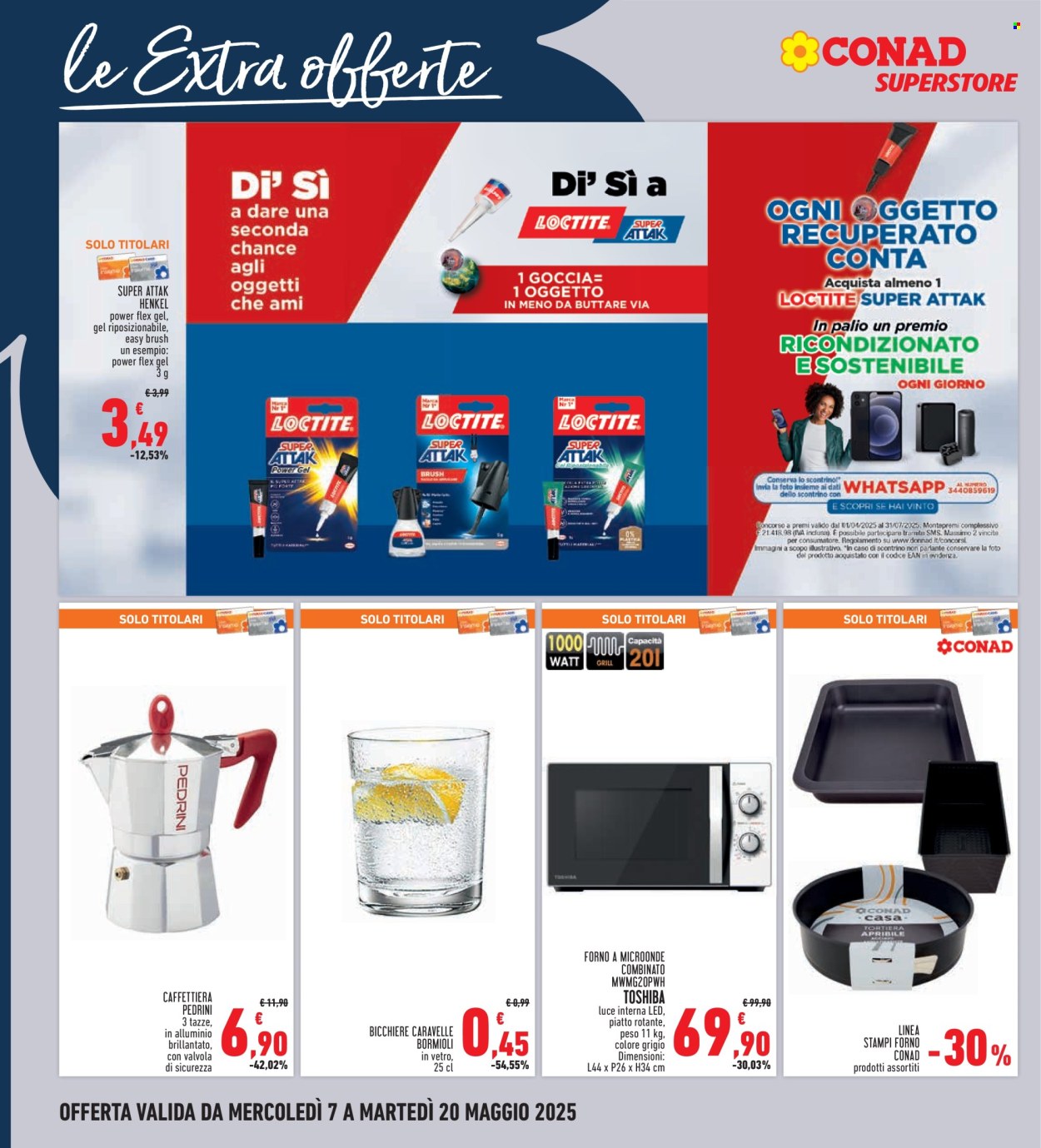 Volantino Conad - 7/5/2025 - 20/5/2025. Pagina 1