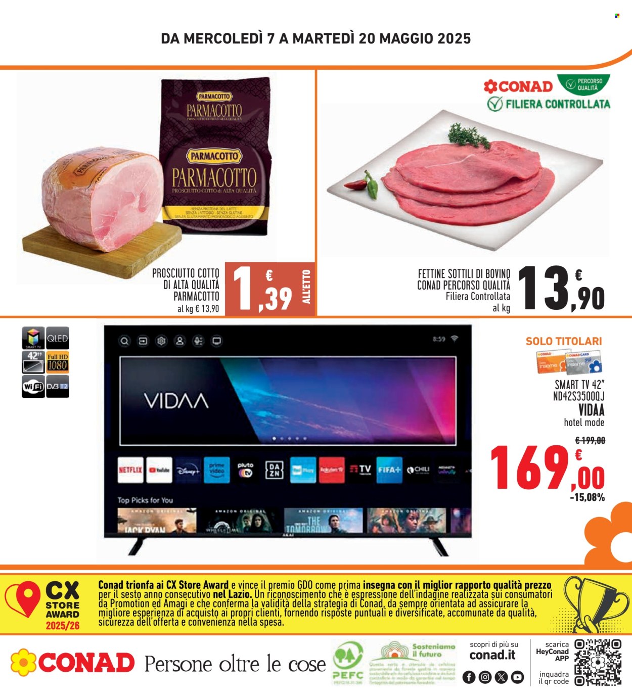Volantino Conad - 7/5/2025 - 20/5/2025. Pagina 1
