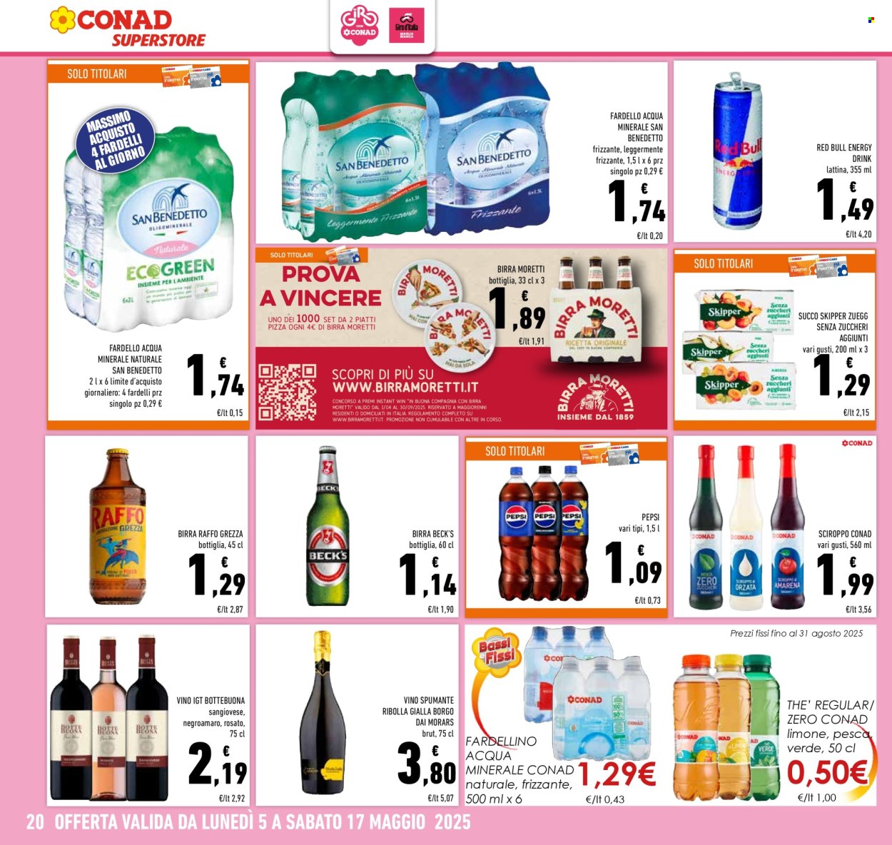 Volantino Conad Superstore - 5/5/2025 - 17/5/2025. Pagina 1