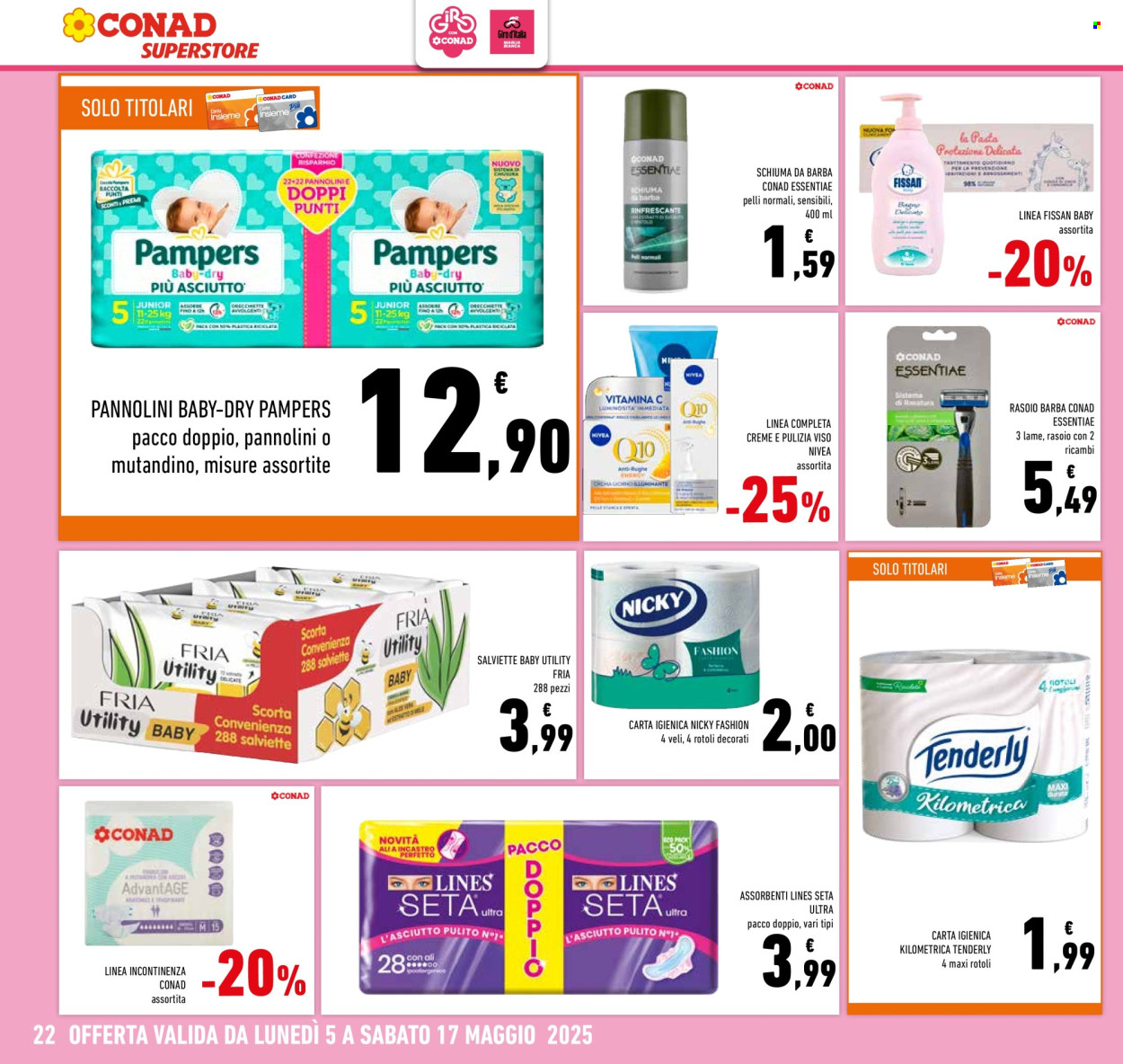 Volantino Conad Superstore - 5/5/2025 - 17/5/2025. Pagina 1