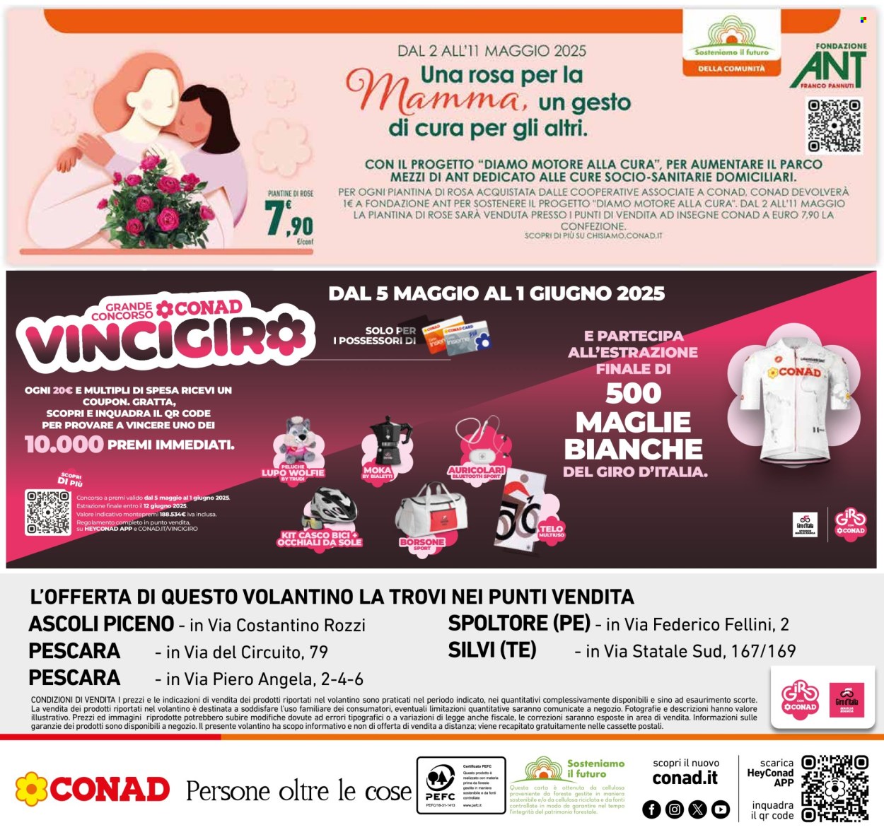 Volantino Conad Superstore - 5/5/2025 - 17/5/2025. Pagina 1