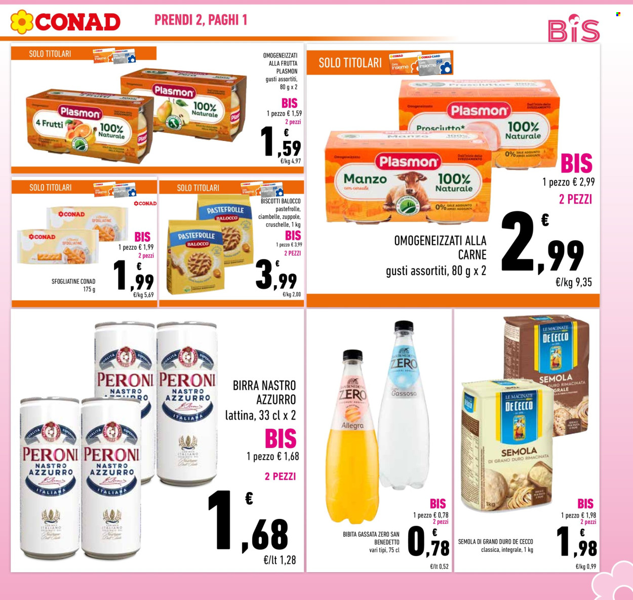 Volantino Conad - 5/5/2025 - 17/5/2025. Pagina 1
