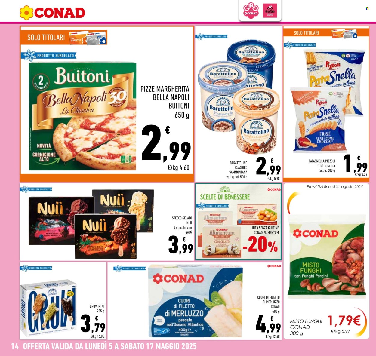 Volantino Conad - 5/5/2025 - 17/5/2025. Pagina 1