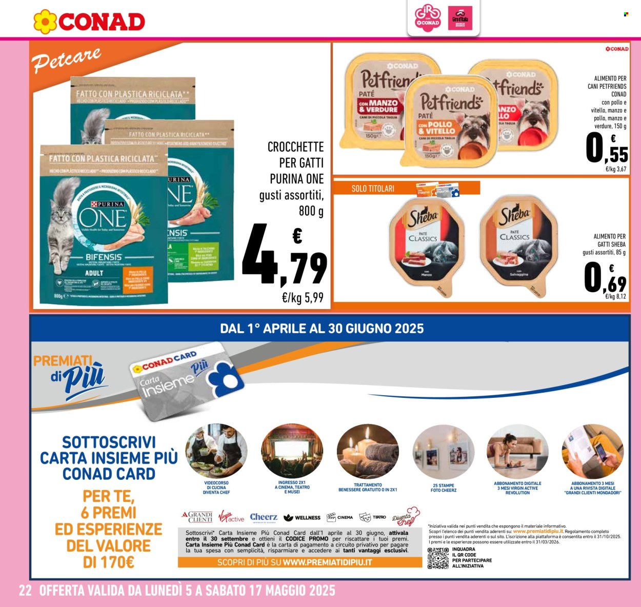 Volantino Conad - 5/5/2025 - 17/5/2025. Pagina 1