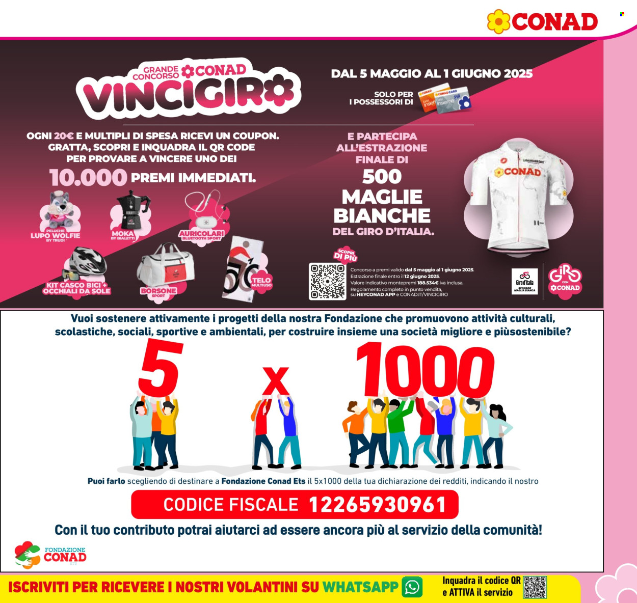 Volantino Conad - 5/5/2025 - 17/5/2025. Pagina 1