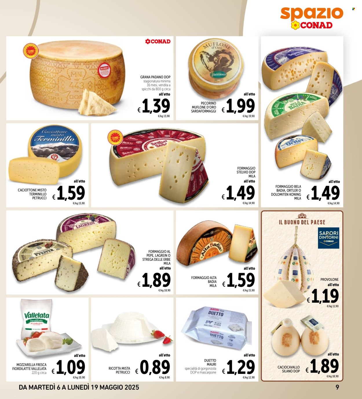 Volantino Spazio Conad - 6/5/2025 - 19/5/2025. Pagina 1