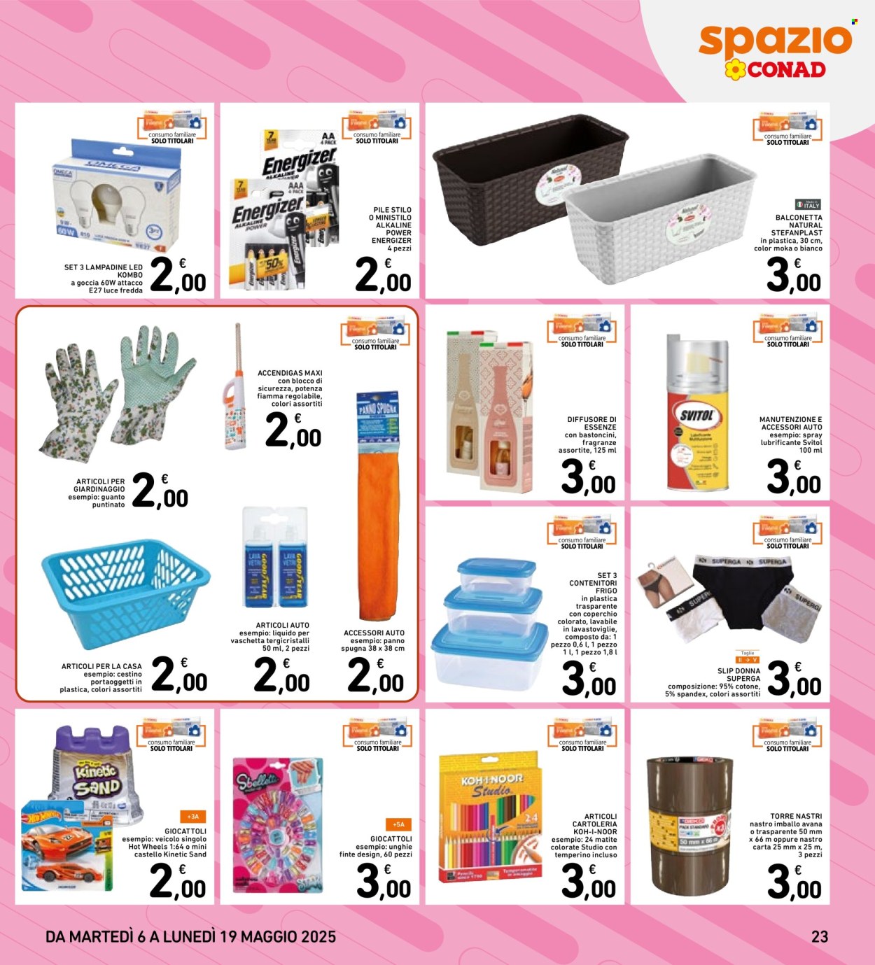 Volantino Spazio Conad - 6/5/2025 - 19/5/2025. Pagina 1