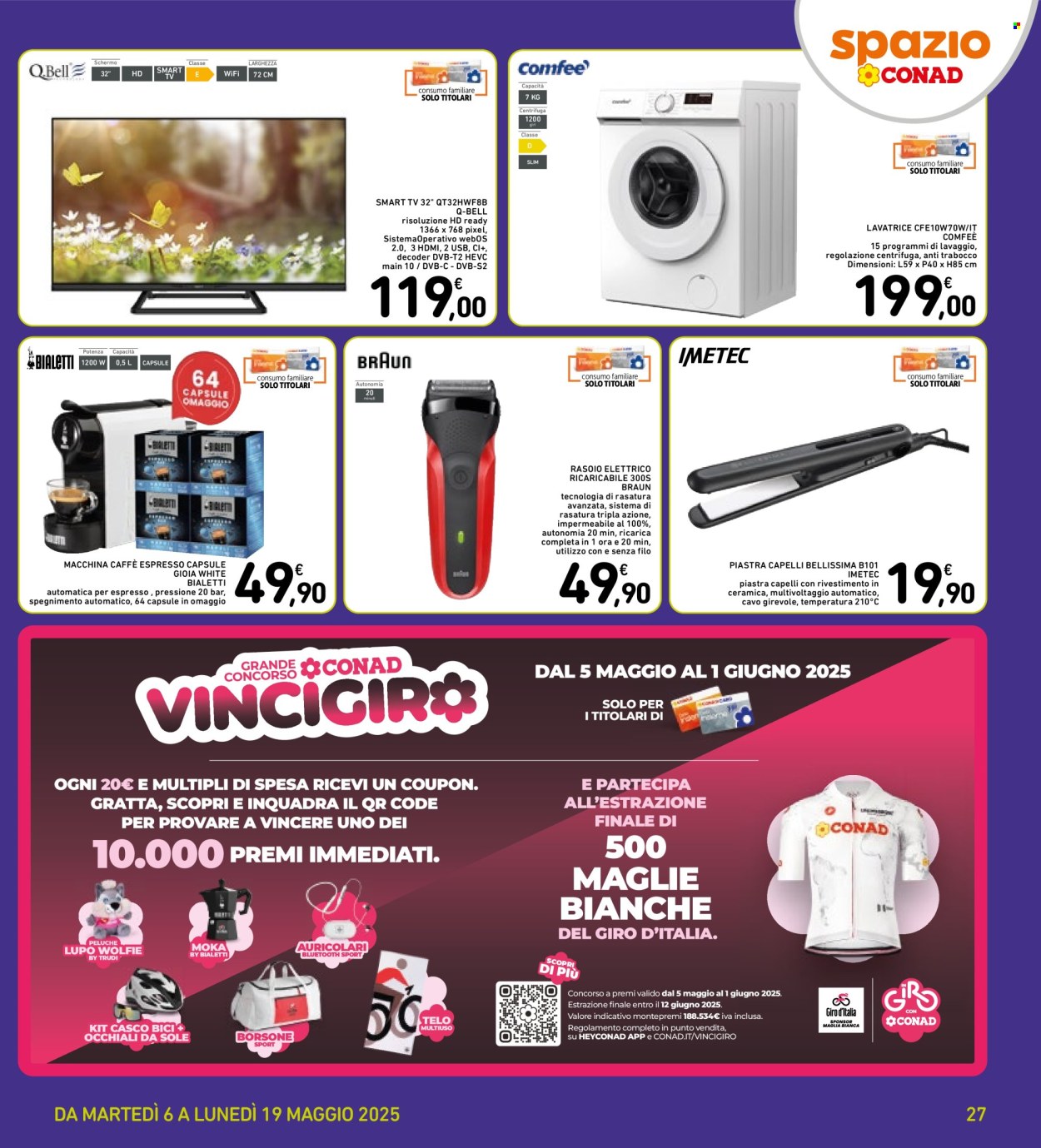 Volantino Spazio Conad - 6/5/2025 - 19/5/2025. Pagina 1