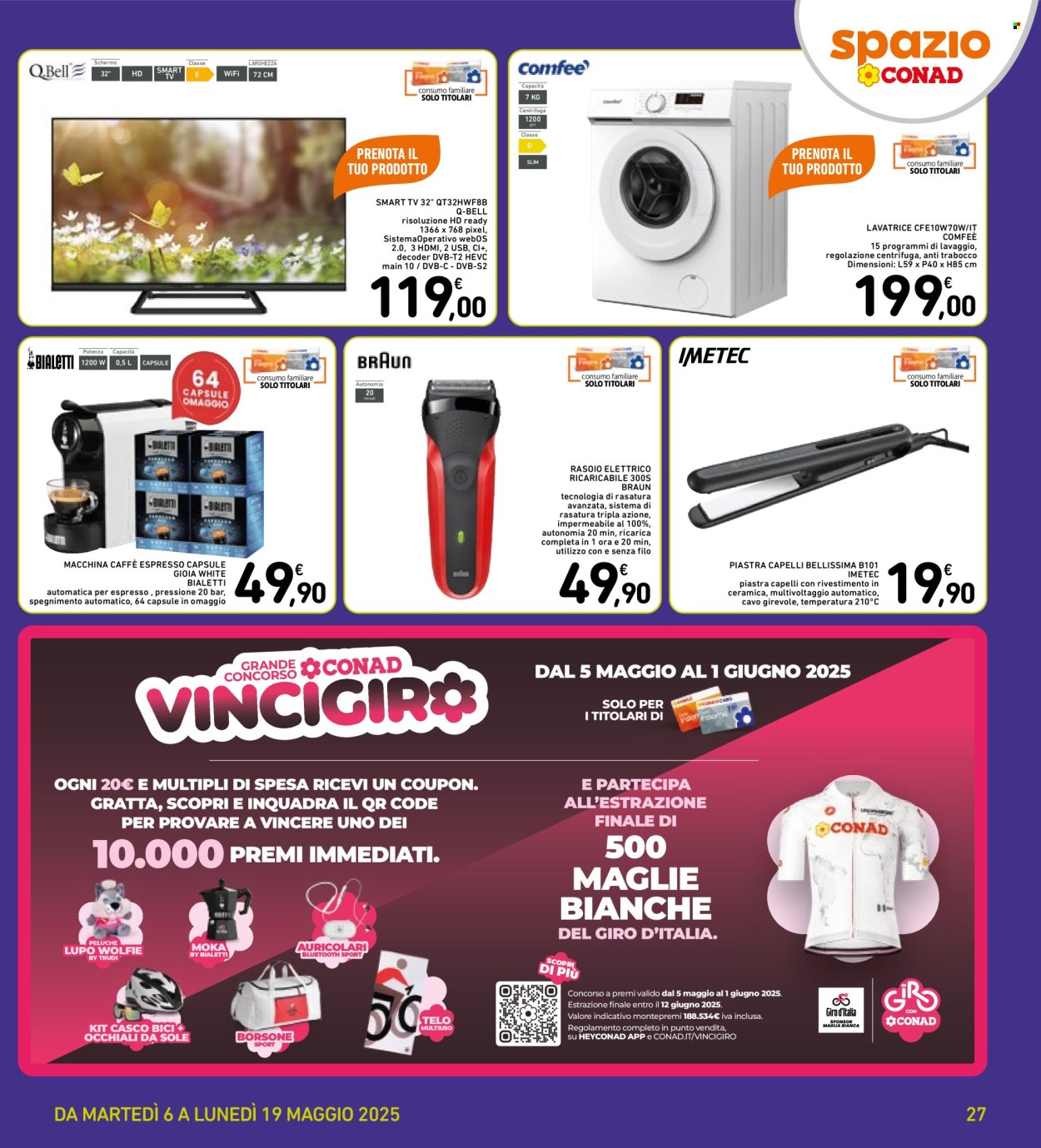 Volantino Spazio Conad - 6/5/2025 - 19/5/2025. Pagina 1