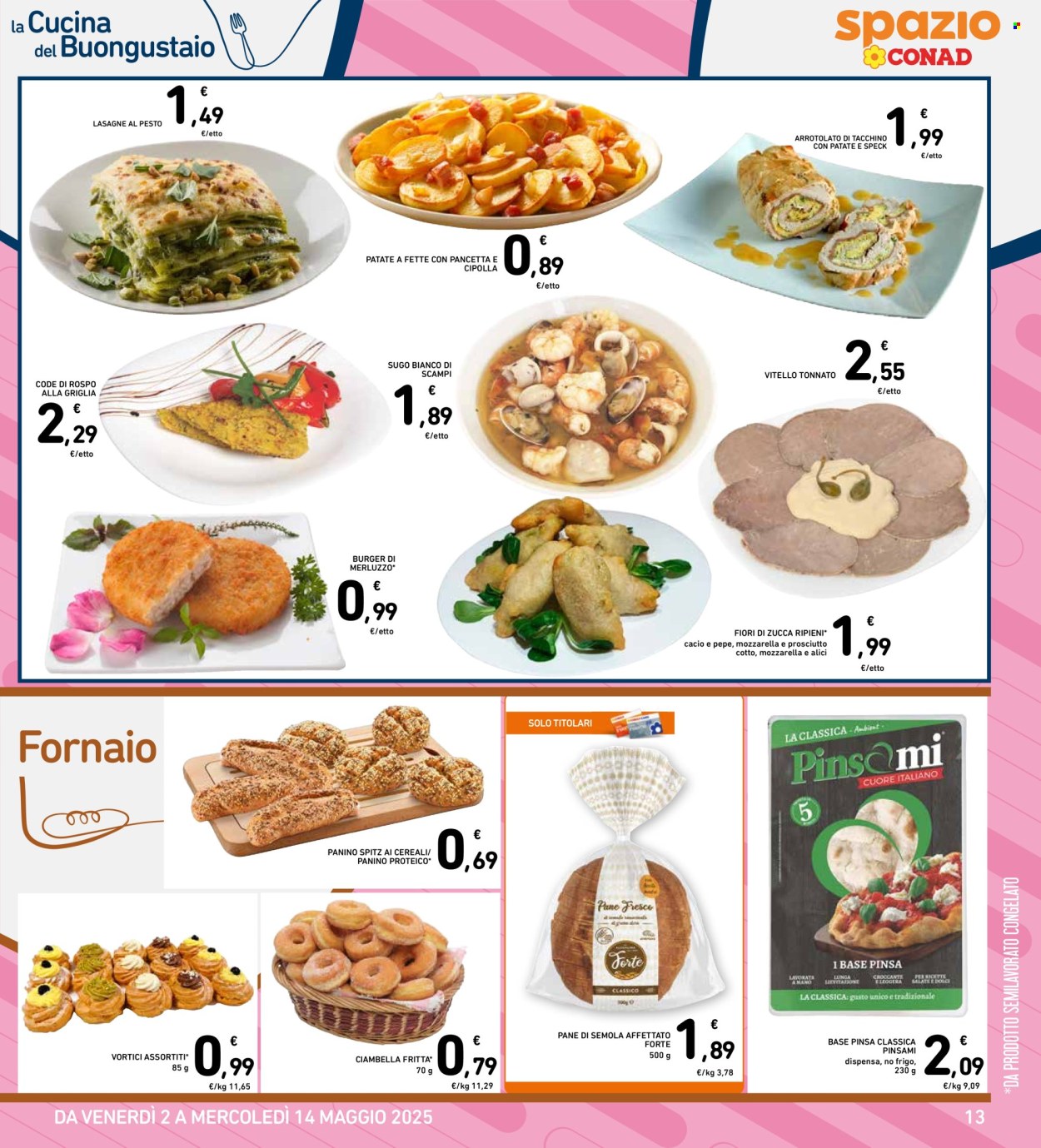 Volantino Spazio Conad - 2/5/2025 - 14/5/2025. Pagina 1