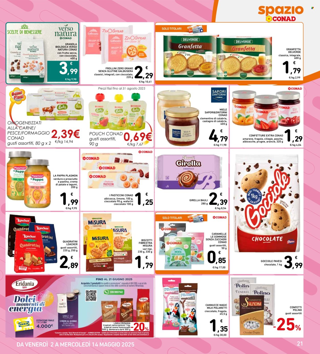 Volantino Spazio Conad - 2/5/2025 - 14/5/2025. Pagina 1