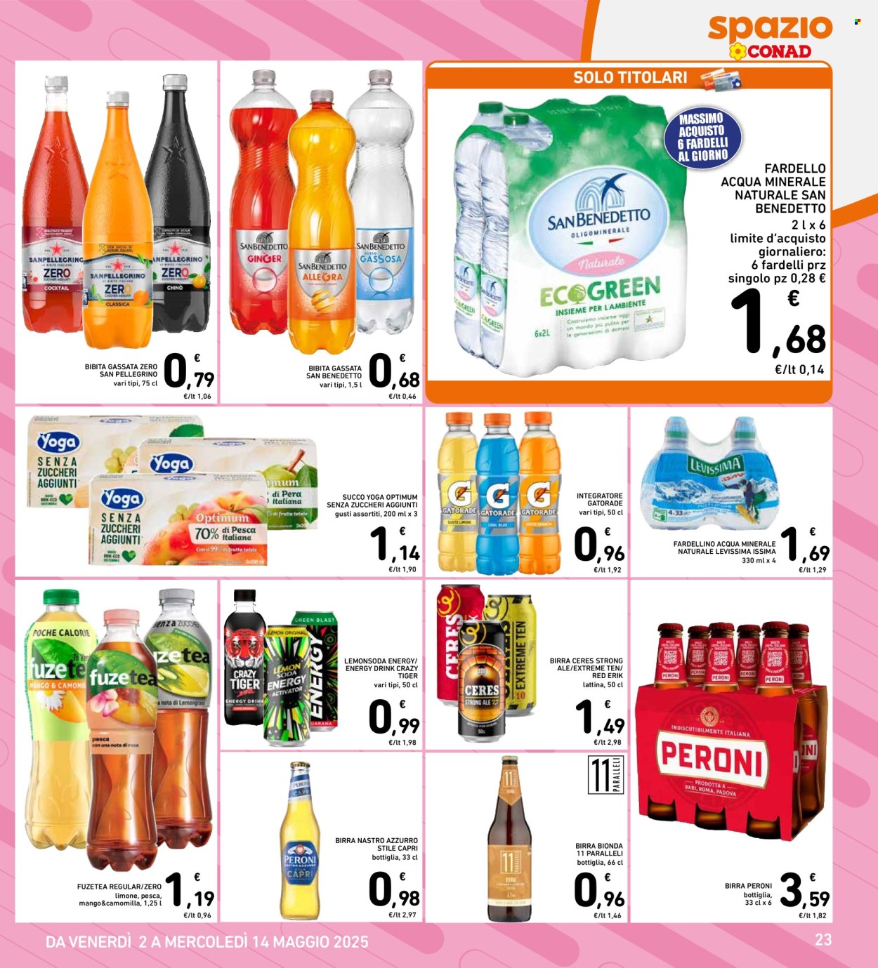 Volantino Spazio Conad - 2/5/2025 - 14/5/2025. Pagina 1