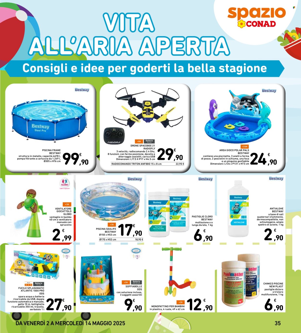 Volantino Spazio Conad - 2/5/2025 - 14/5/2025. Pagina 1