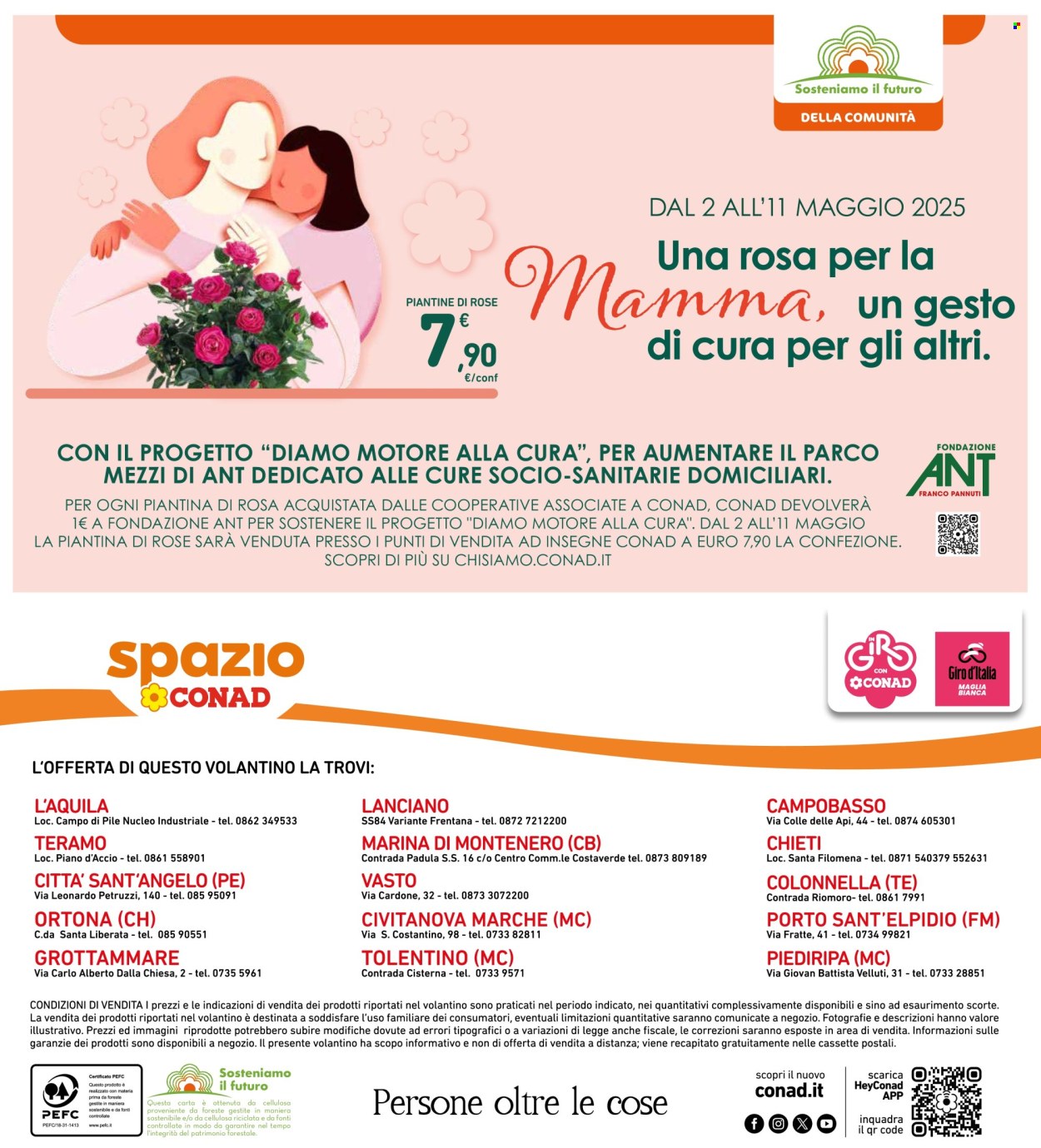 Volantino Spazio Conad - 2/5/2025 - 14/5/2025. Pagina 1
