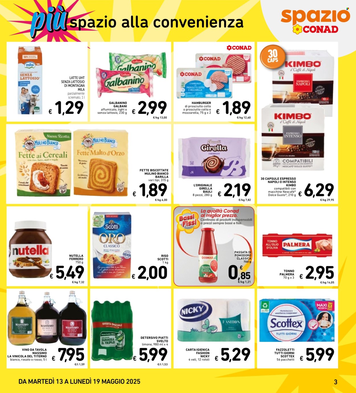 Volantino Spazio Conad - 6/5/2025 - 19/5/2025. Pagina 1