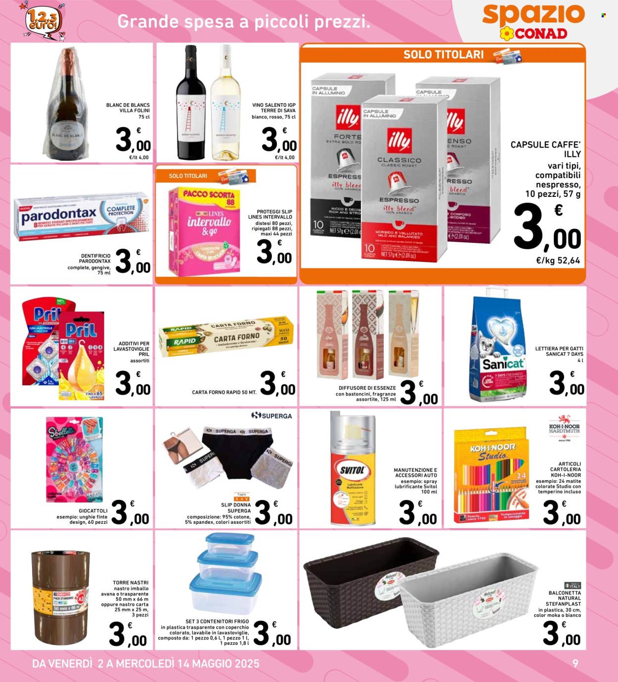 Volantino Spazio Conad - 2/5/2025 - 14/5/2025. Pagina 1