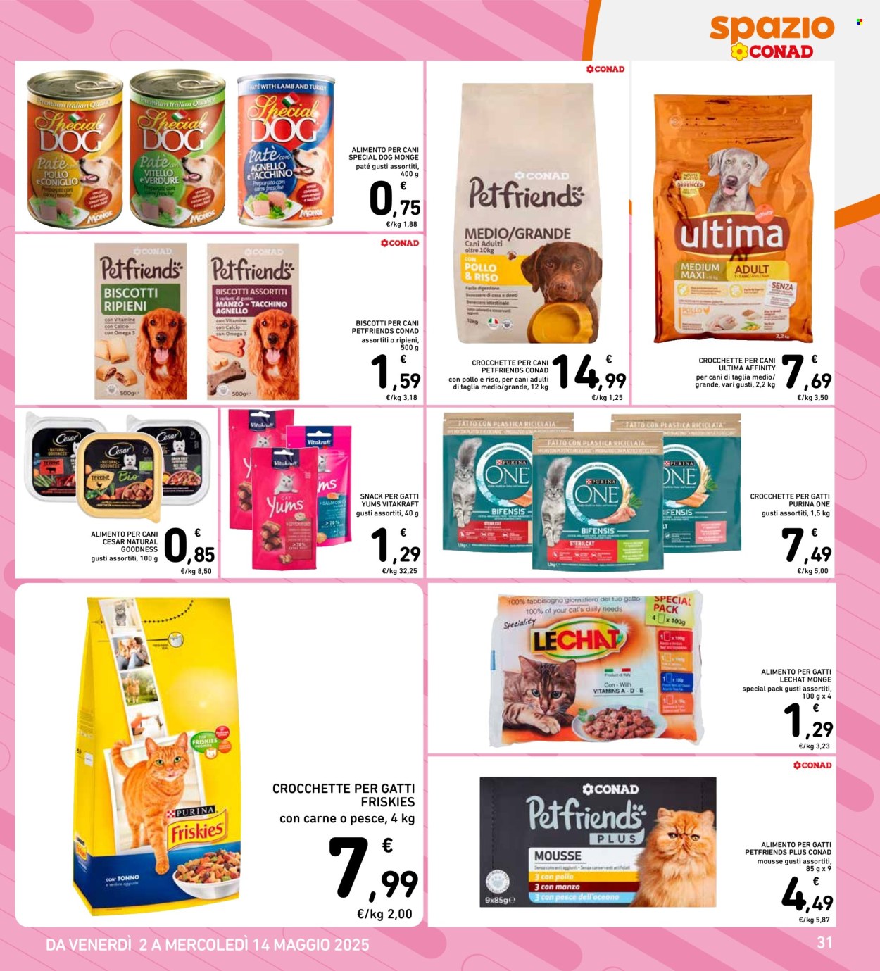 Volantino Spazio Conad - 2/5/2025 - 14/5/2025. Pagina 1