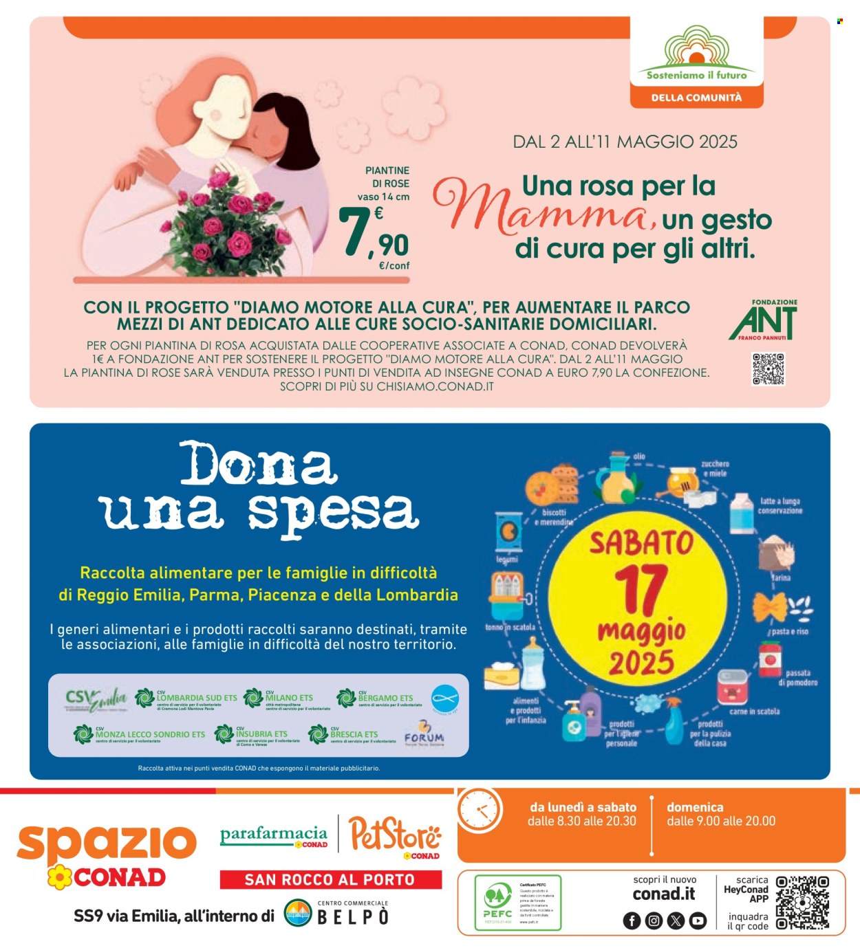 Volantino Spazio Conad - 2/5/2025 - 15/5/2025. Pagina 1