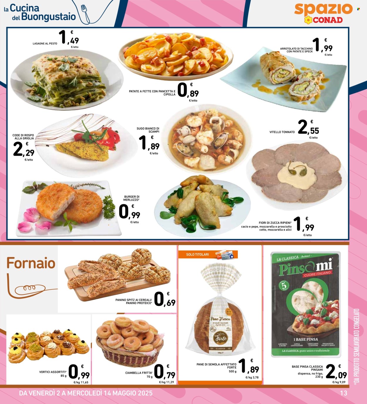Volantino Spazio Conad - 2/5/2025 - 14/5/2025. Pagina 1