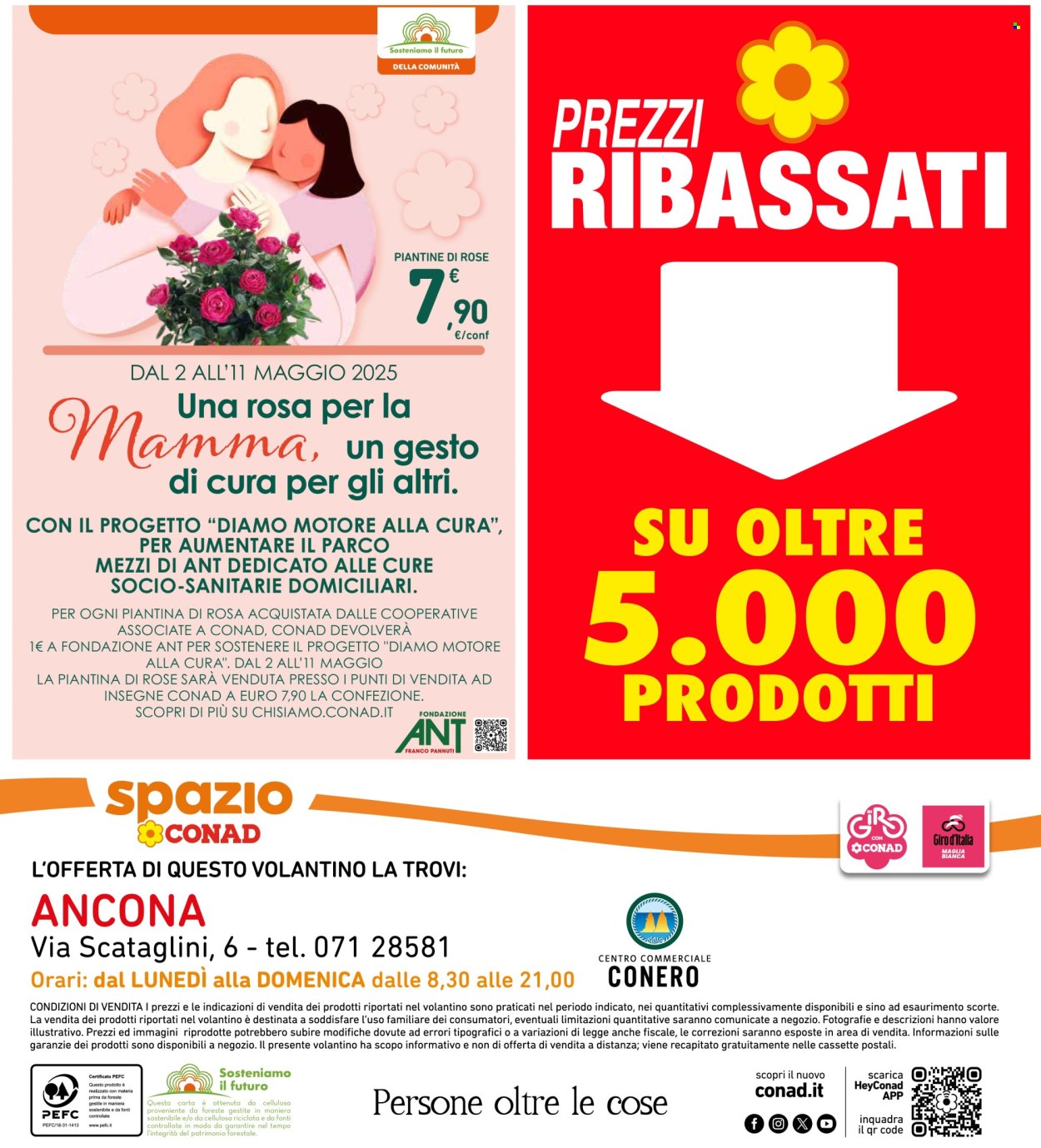 Volantino Spazio Conad - 2/5/2025 - 14/5/2025. Pagina 1
