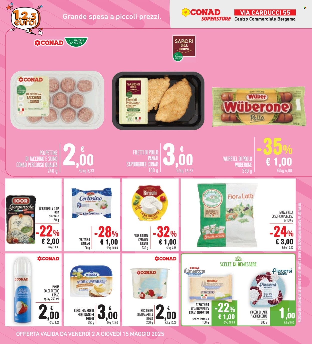 Volantino Conad Superstore - 2/5/2025 - 15/5/2025. Pagina 1