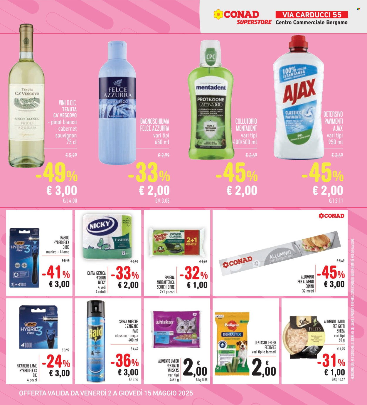 Volantino Conad Superstore - 2/5/2025 - 15/5/2025. Pagina 1