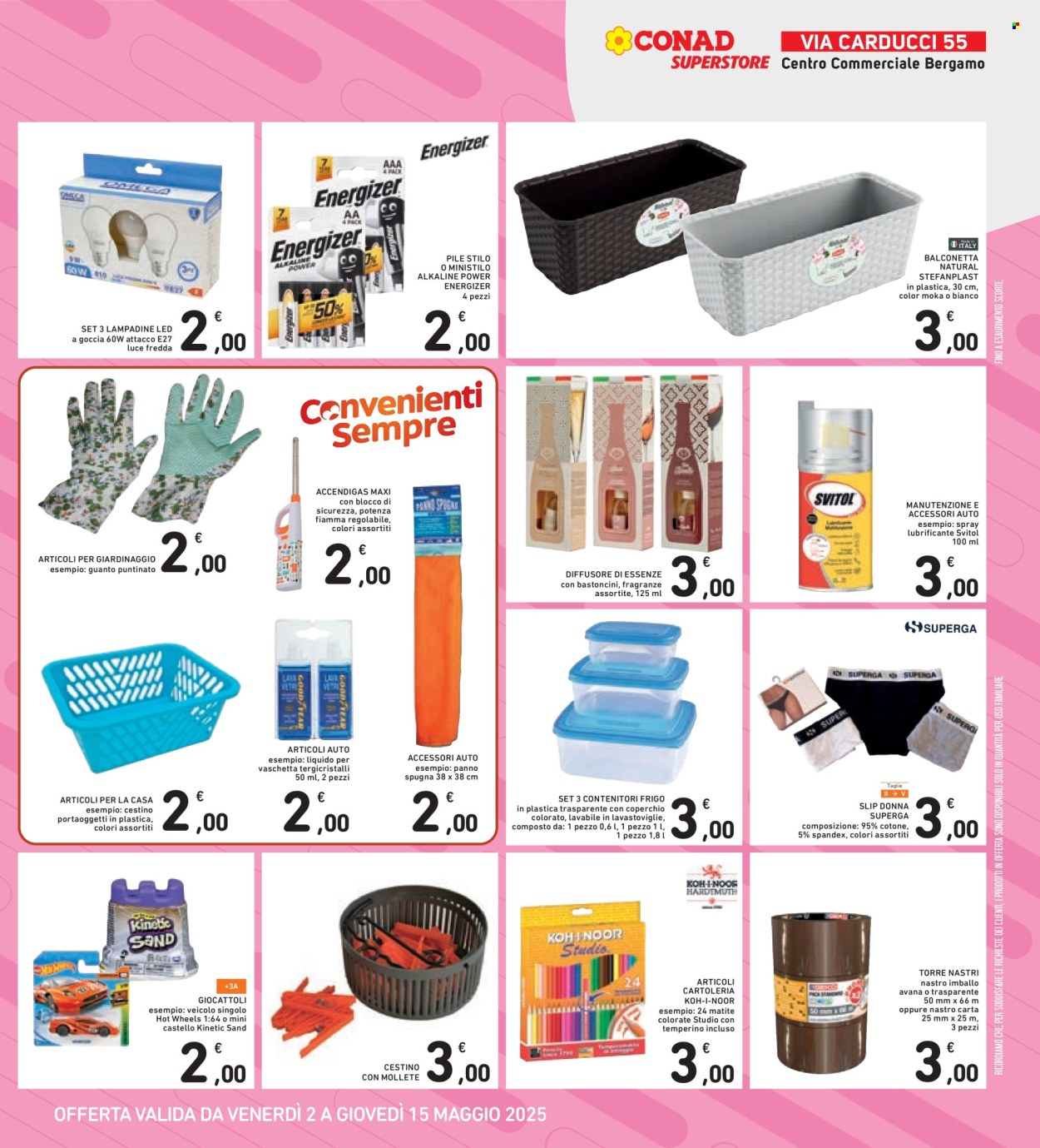 Volantino Conad Superstore - 2/5/2025 - 15/5/2025. Pagina 1
