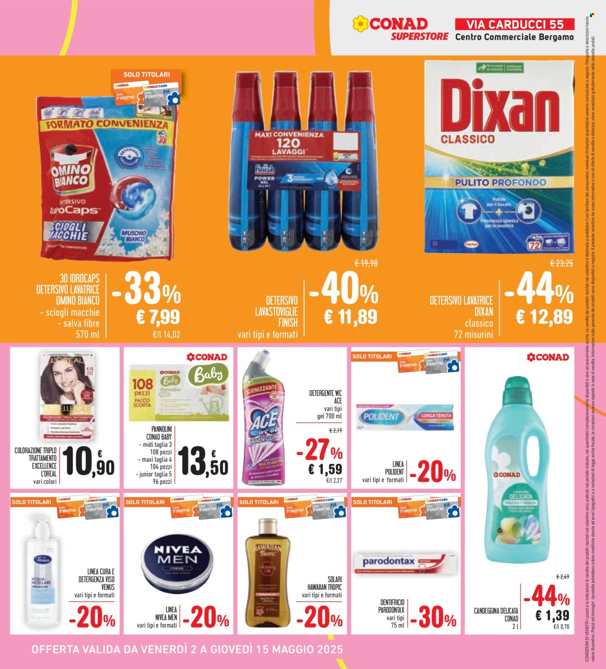 Volantino Conad Superstore - 2/5/2025 - 15/5/2025. Pagina 1