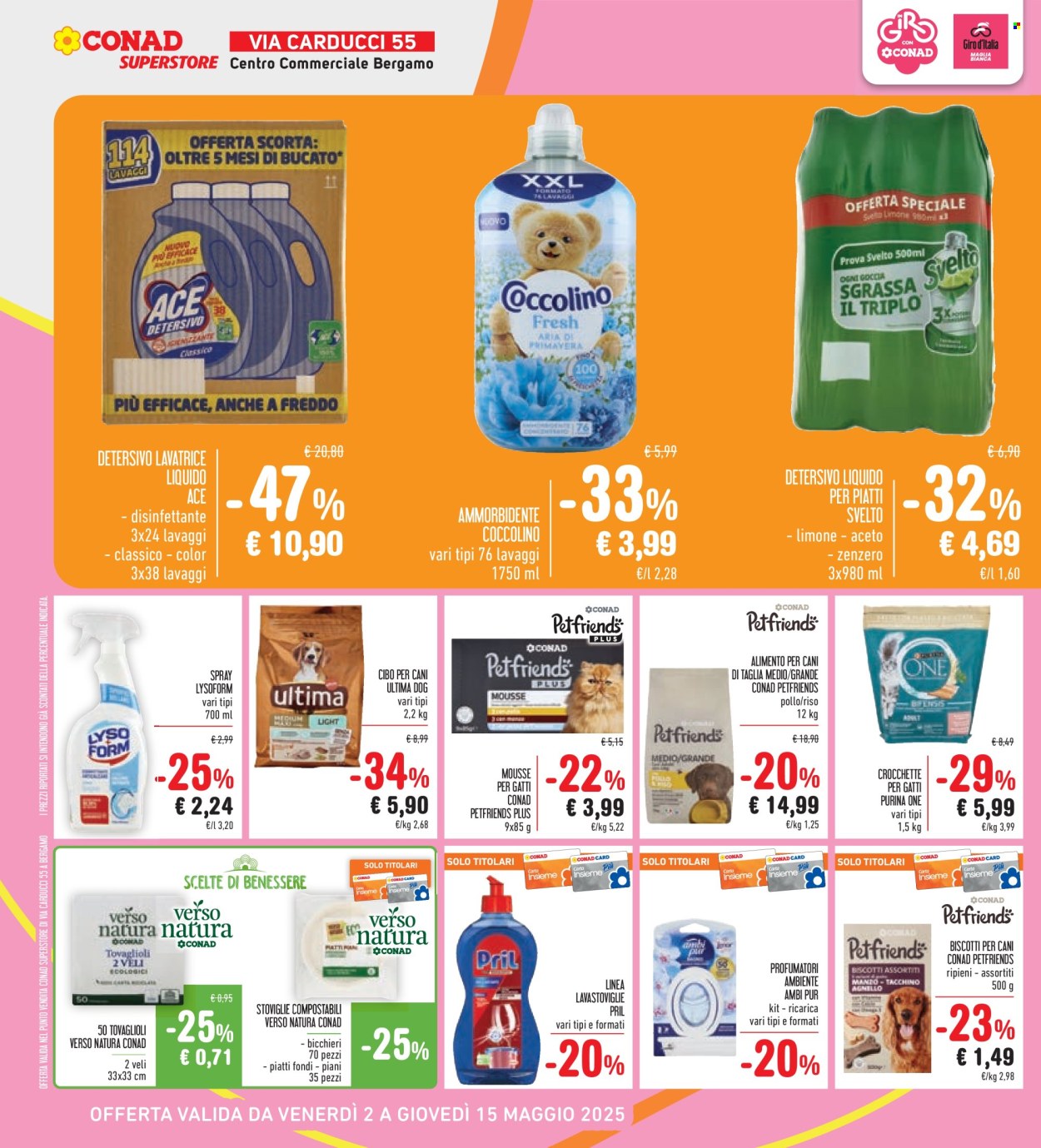 Volantino Conad Superstore - 2/5/2025 - 15/5/2025. Pagina 1