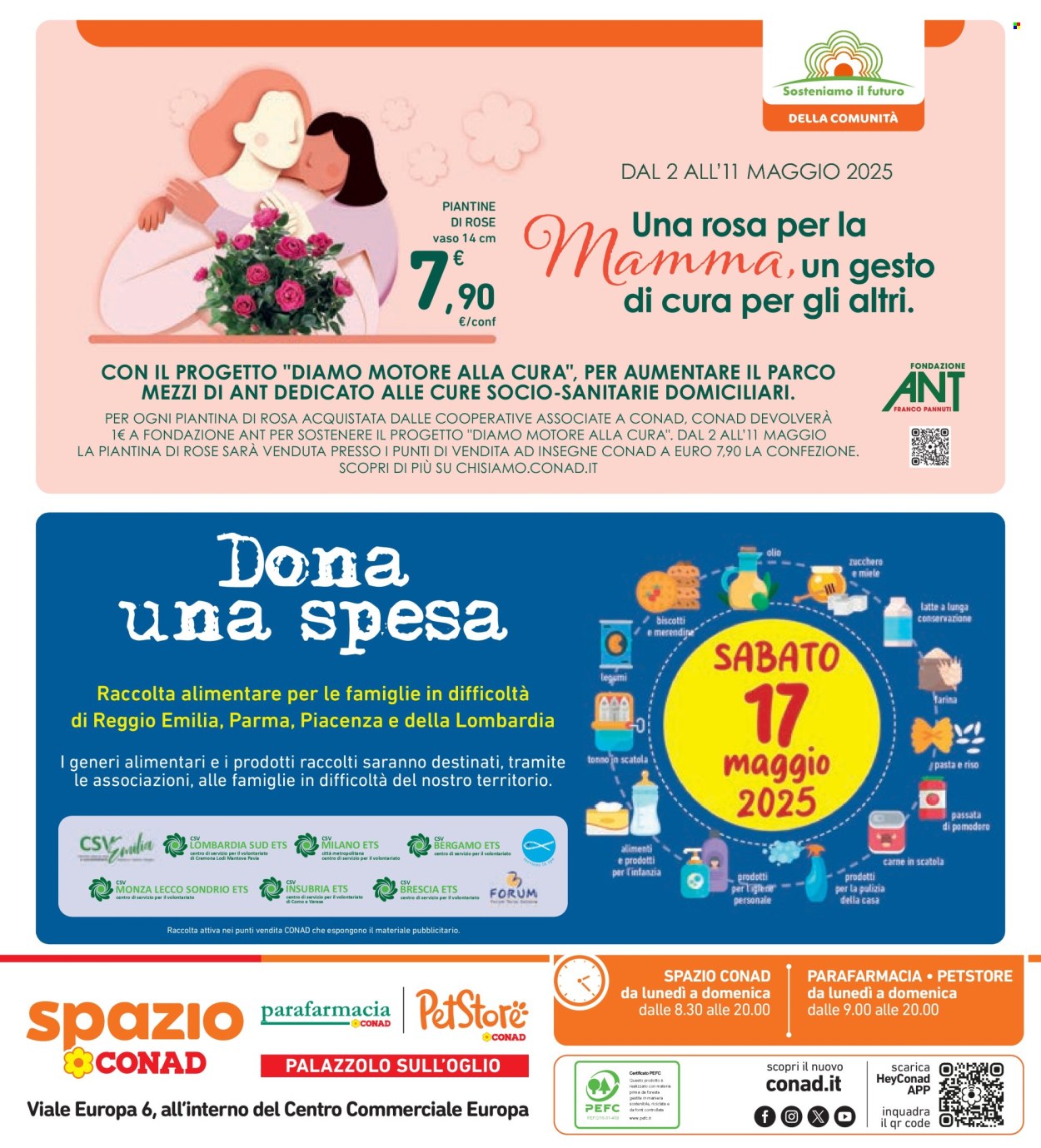 Volantino Spazio Conad - 2/5/2025 - 15/5/2025. Pagina 1