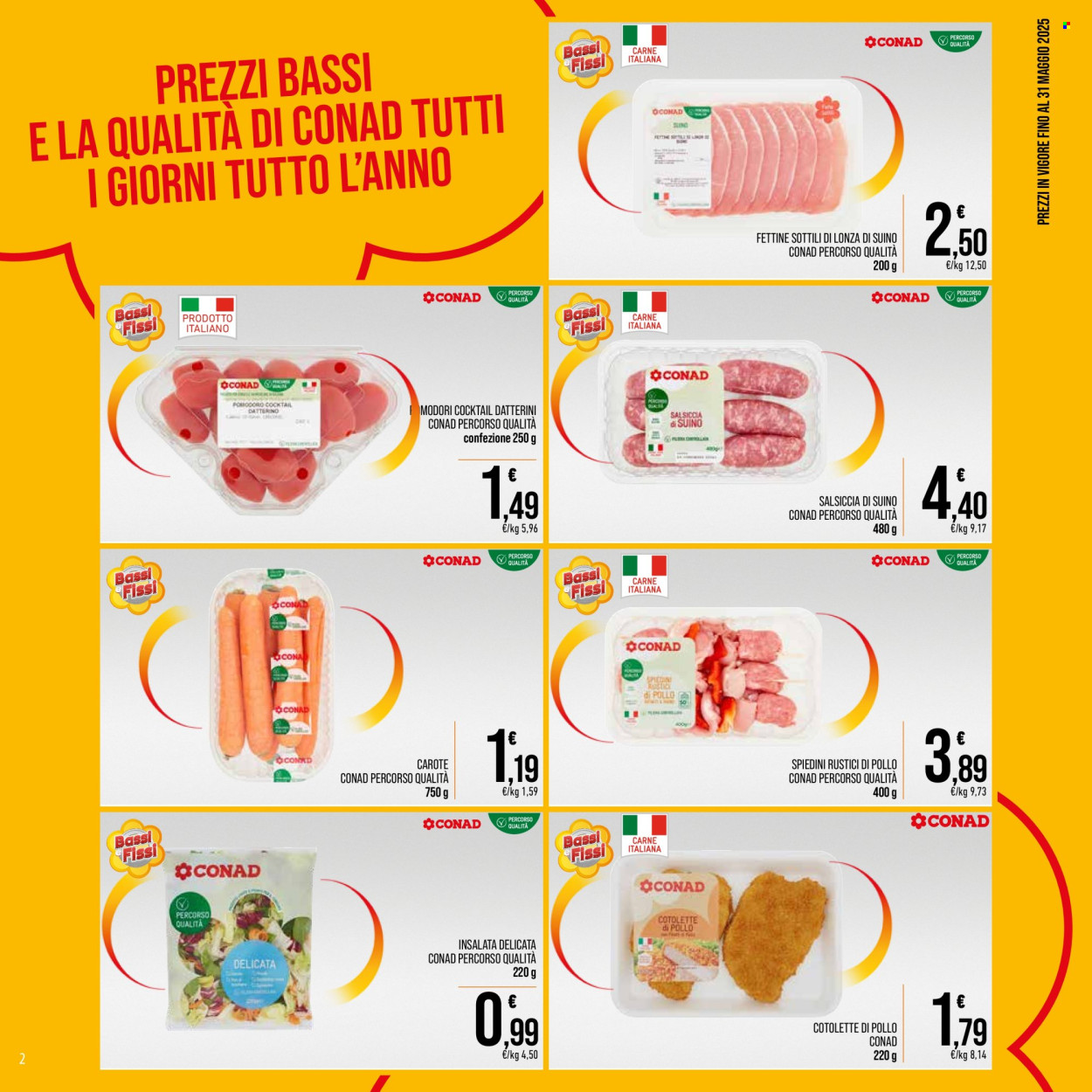 Leták Spesa Facile Conad - 1.5.2025 - 31.5.2025. Strana 2