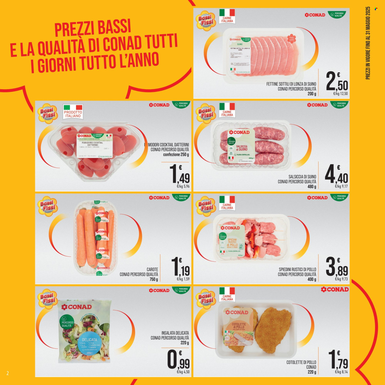 Leták Spesa Facile Conad - 1.5.2025 - 31.5.2025. Strana 2