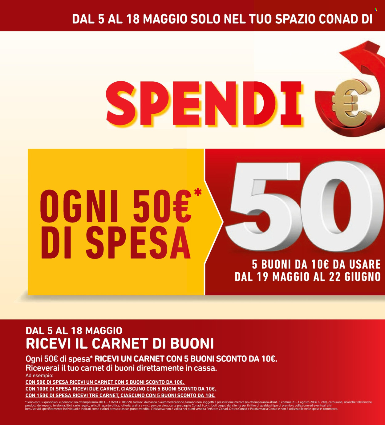 Volantino Spazio Conad - 2/5/2025 - 15/5/2025. Pagina 1