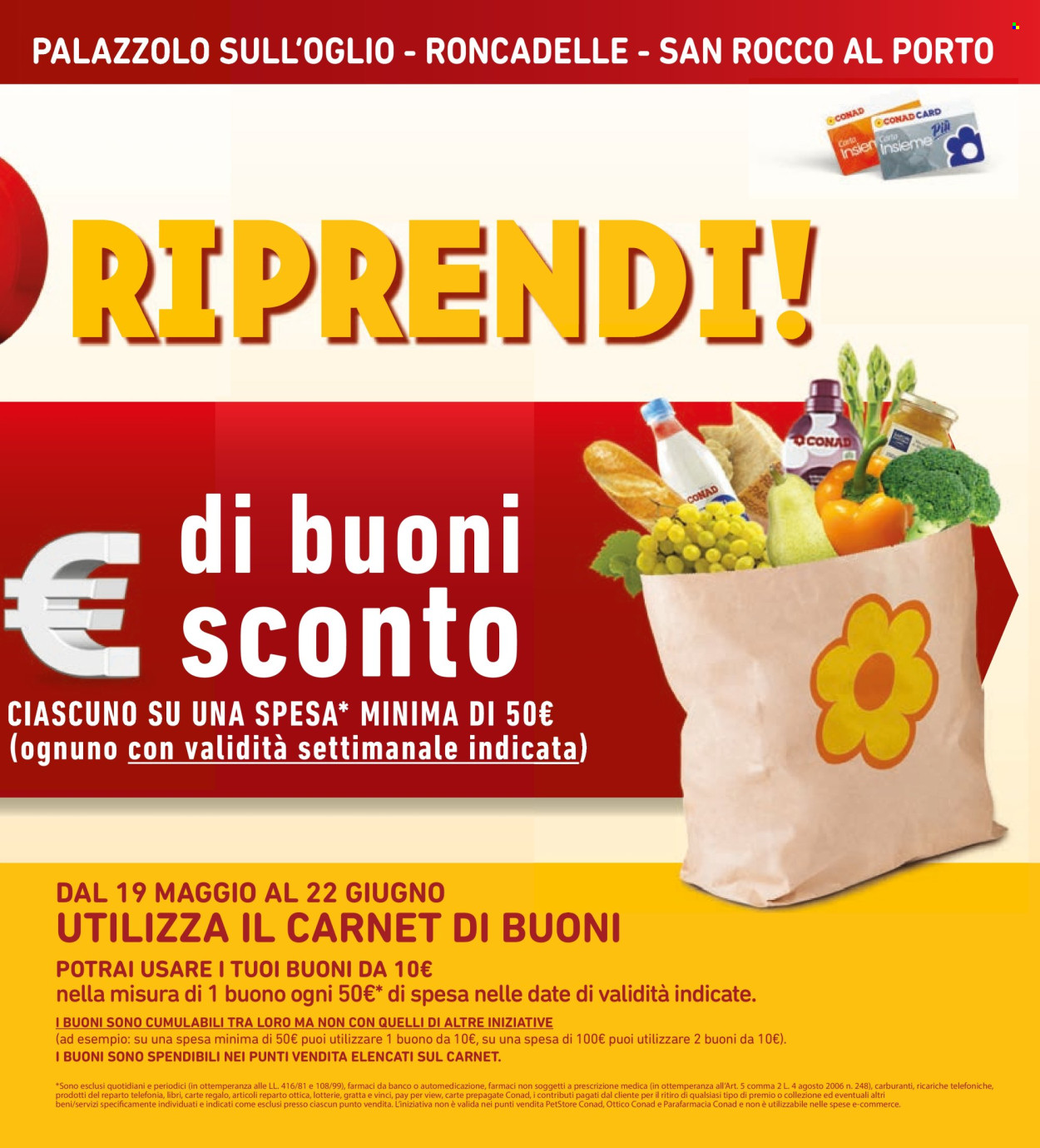 Volantino Spazio Conad - 2/5/2025 - 15/5/2025. Pagina 1
