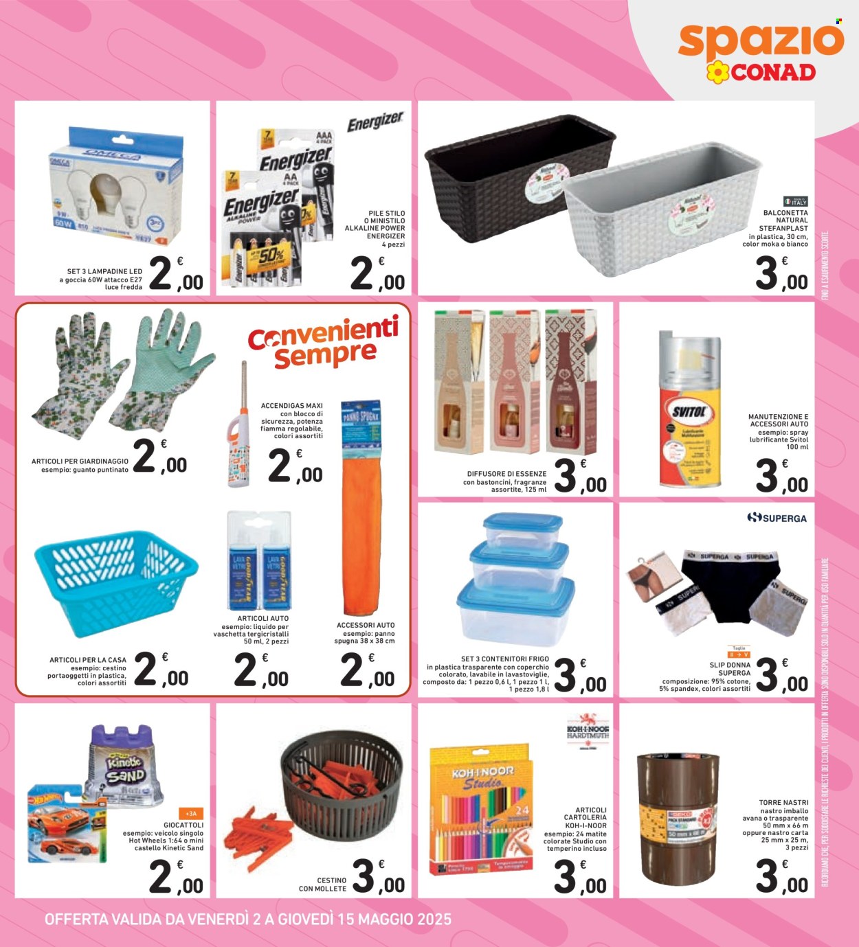 Volantino Spazio Conad - 2/5/2025 - 15/5/2025. Pagina 1