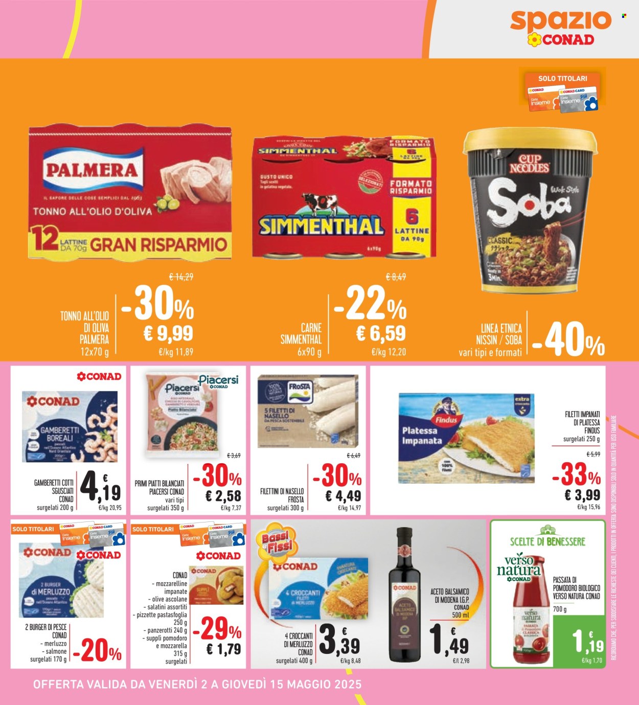 Volantino Spazio Conad - 2/5/2025 - 15/5/2025. Pagina 1