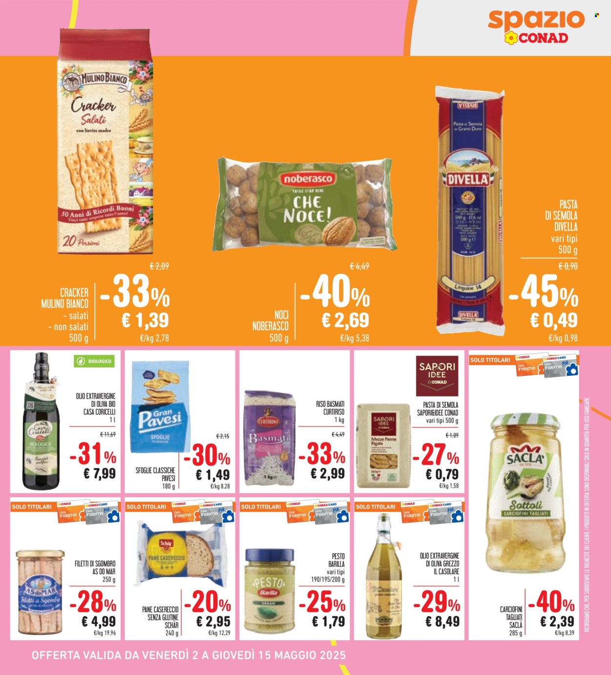 Volantino Spazio Conad - 2/5/2025 - 15/5/2025. Pagina 1