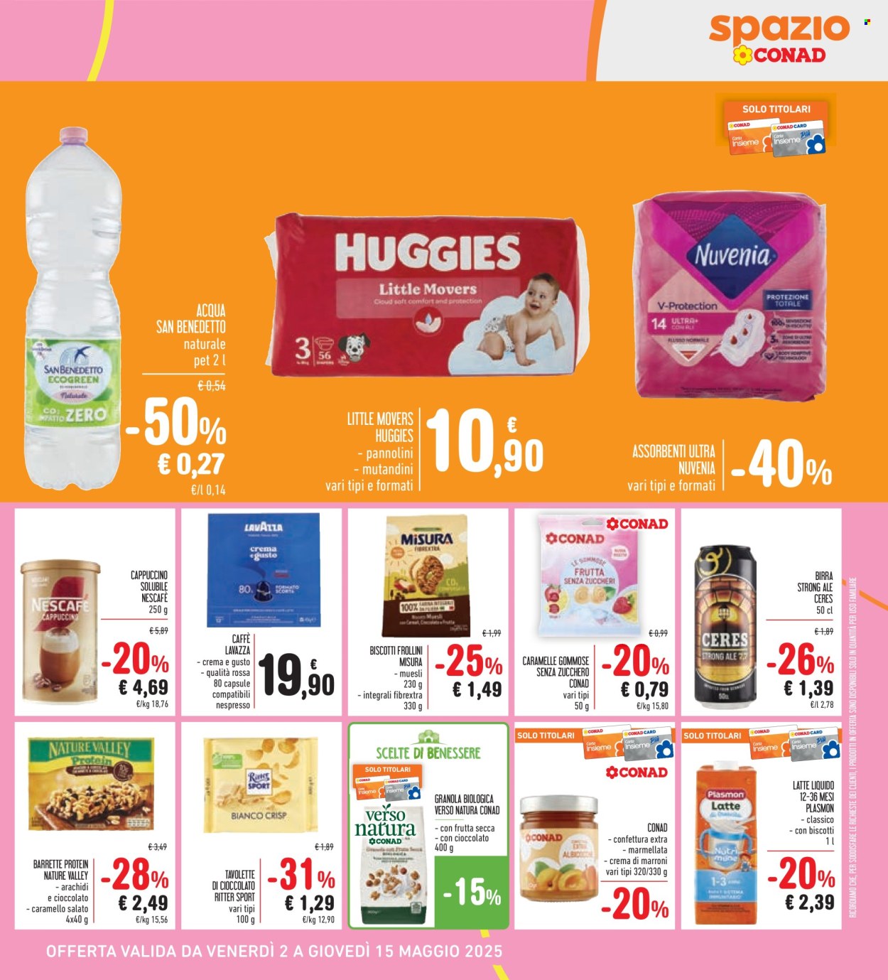 Volantino Spazio Conad - 2/5/2025 - 15/5/2025. Pagina 1