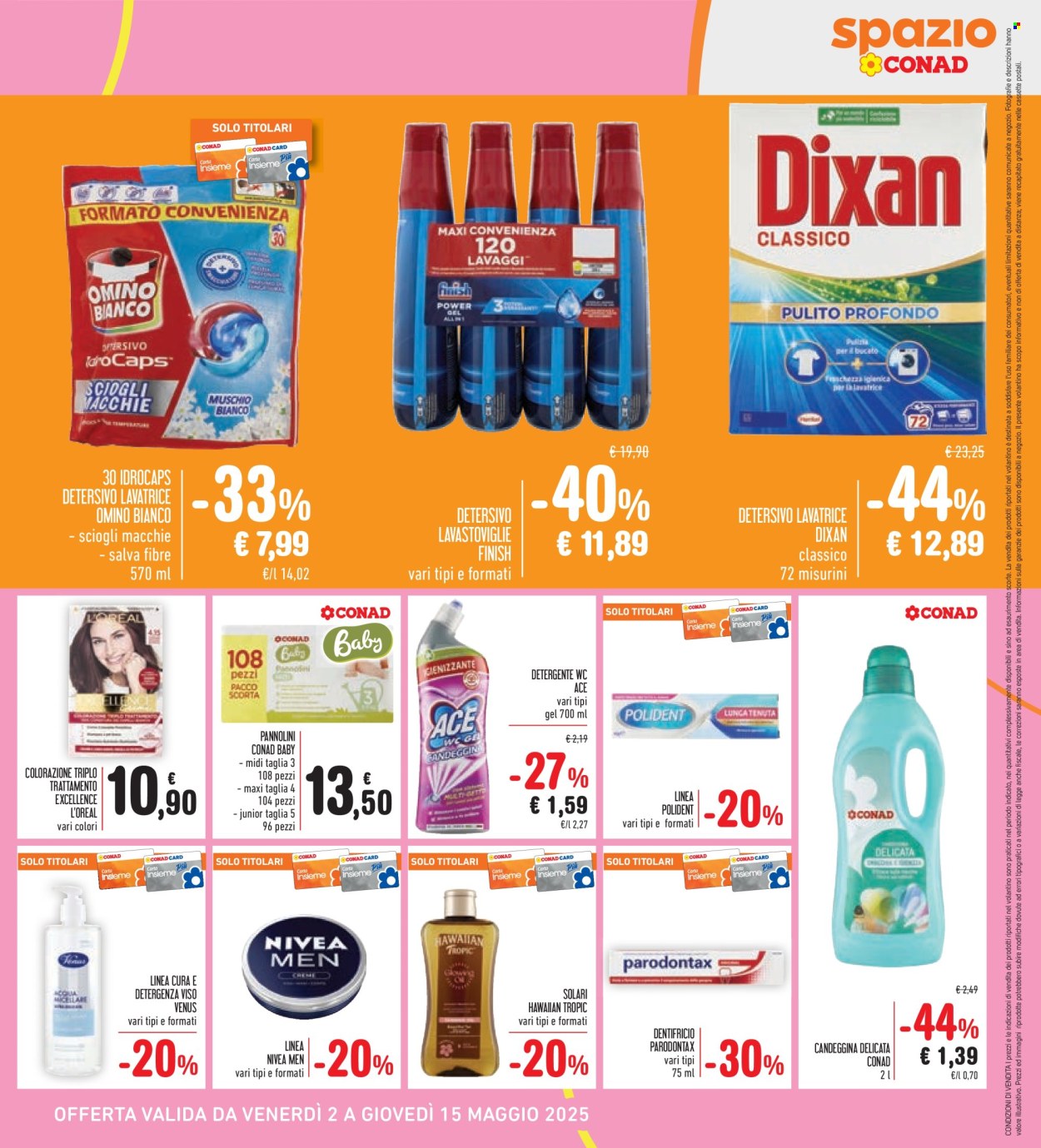 Volantino Spazio Conad - 2/5/2025 - 15/5/2025. Pagina 1