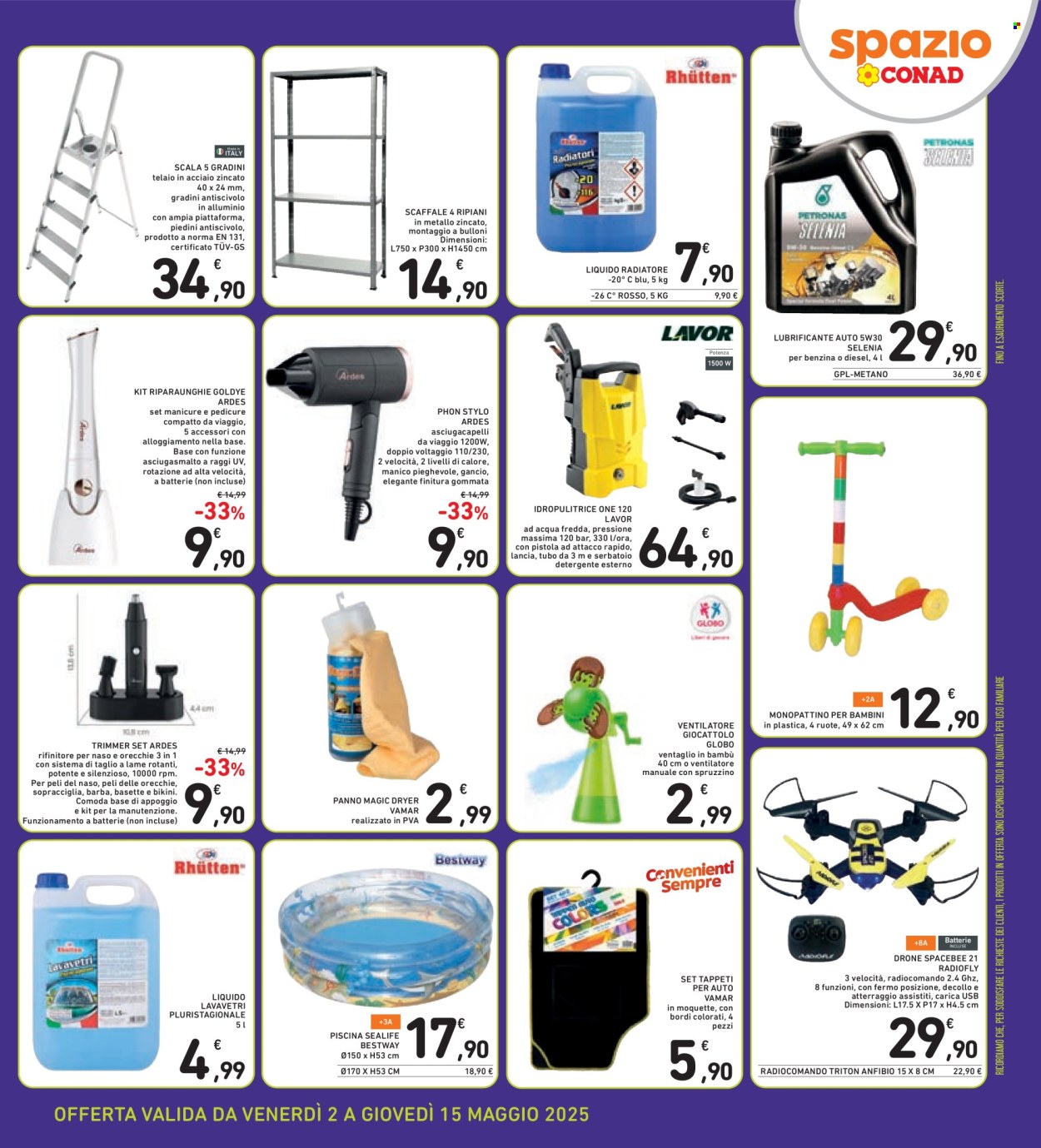 Volantino Spazio Conad - 2/5/2025 - 15/5/2025. Pagina 1