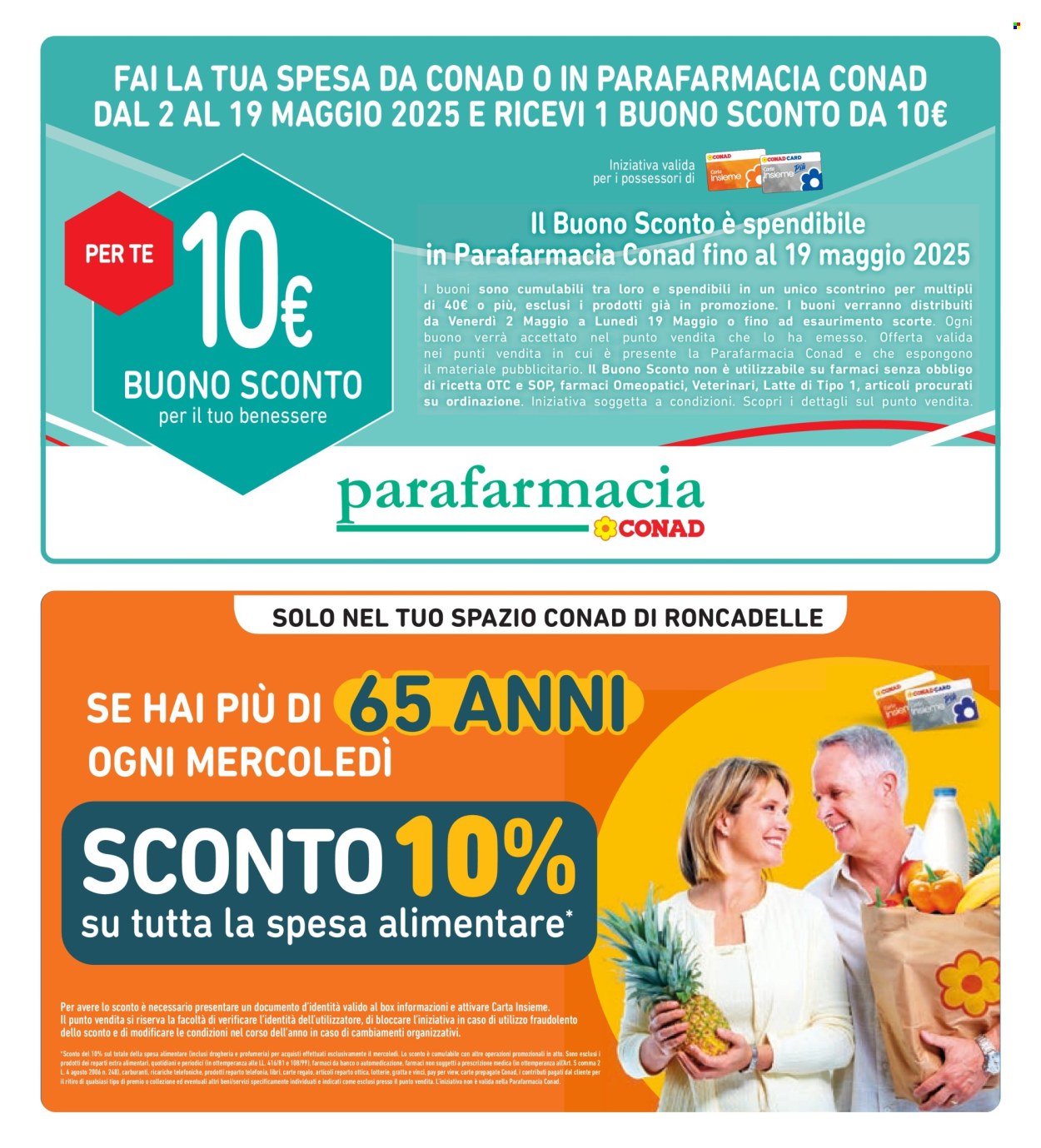 Volantino Spazio Conad - 2/5/2025 - 15/5/2025. Pagina 1