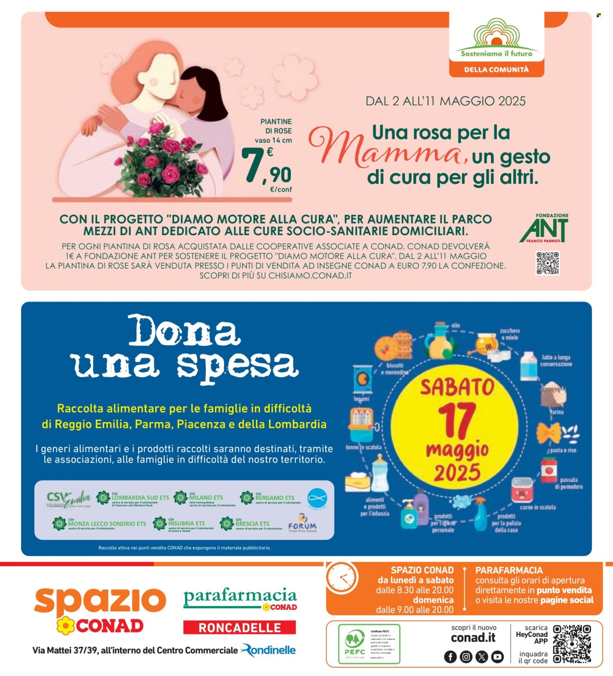 Volantino Spazio Conad - 2/5/2025 - 15/5/2025. Pagina 1