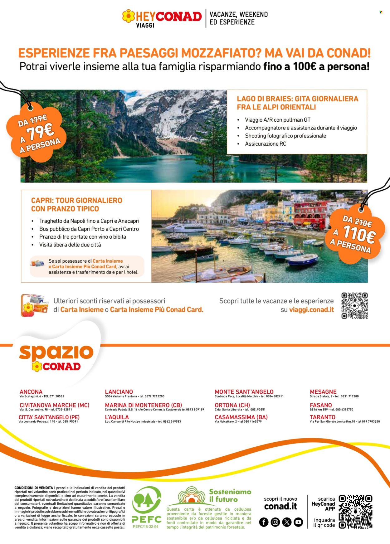 Volantino Spazio Conad - 2/5/2025 - 29/5/2025. Pagina 1