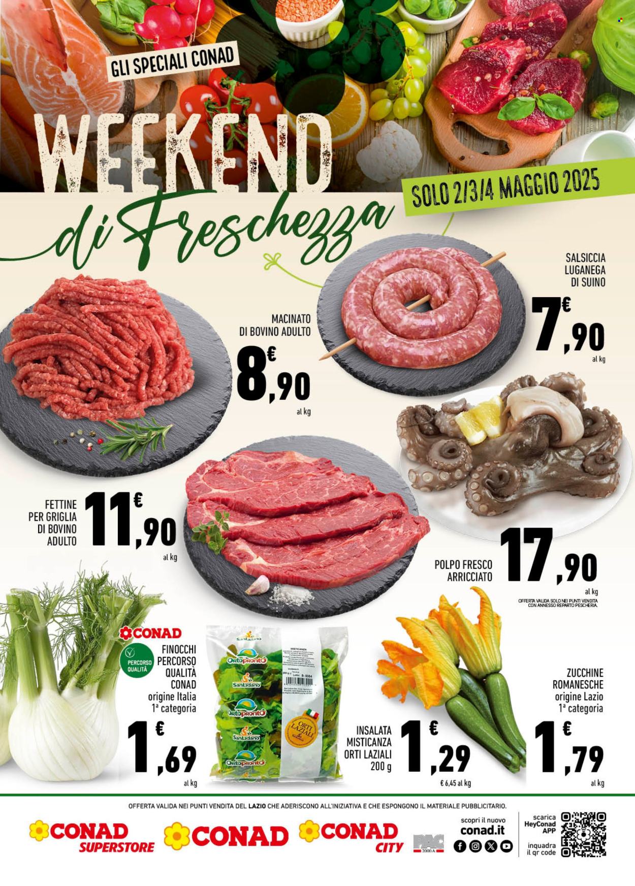 Volantino Conad - 2/5/2025 - 4/5/2025. Pagina 1