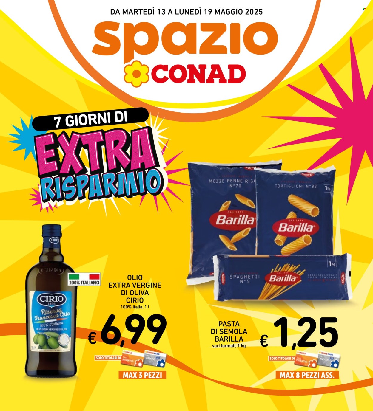 Volantino Spazio Conad - 13/5/2025 - 19/5/2025. Pagina 1