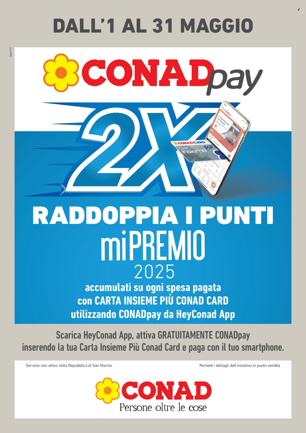Leták Conad - 1.5.2025 - 31.5.2025. Strana 1
