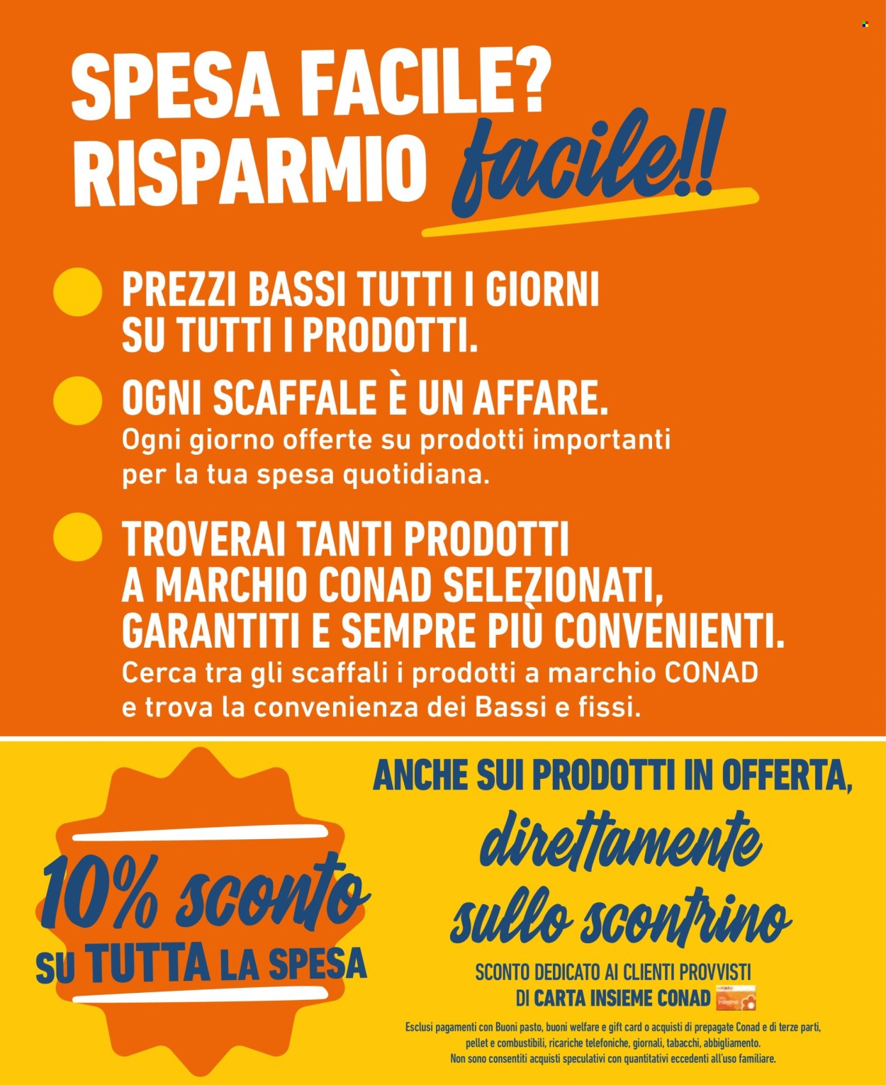 Volantino Conad City - 1/5/2025 - 31/5/2025. Pagina 1