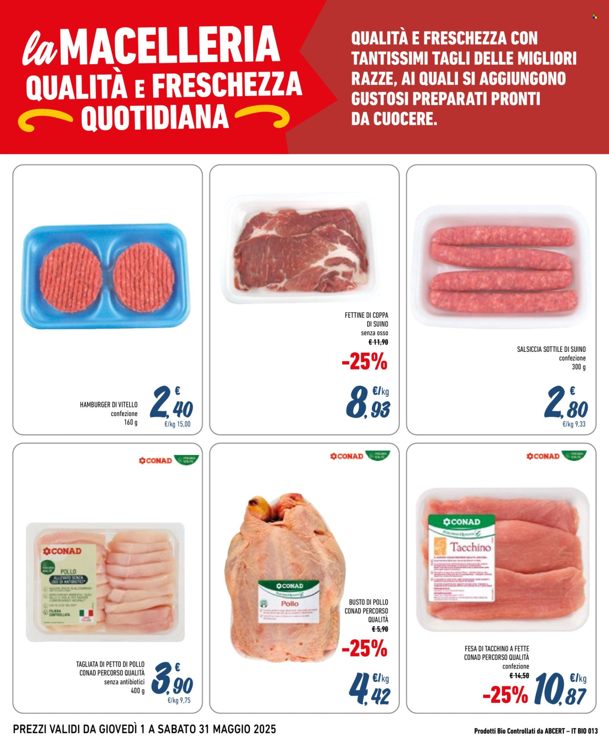 Volantino Conad City - 1/5/2025 - 31/5/2025. Pagina 1