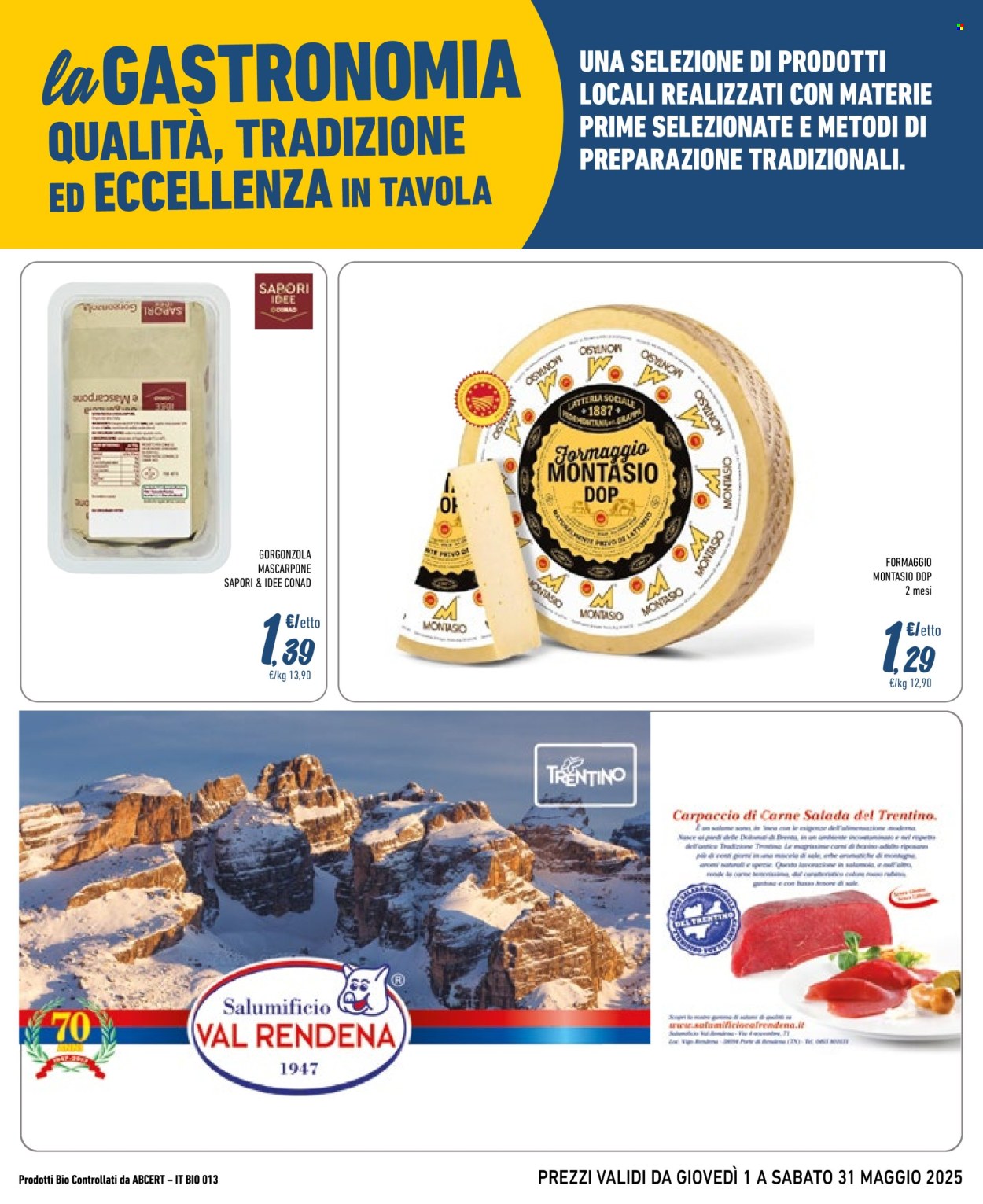 Volantino Conad City - 1/5/2025 - 31/5/2025. Pagina 1